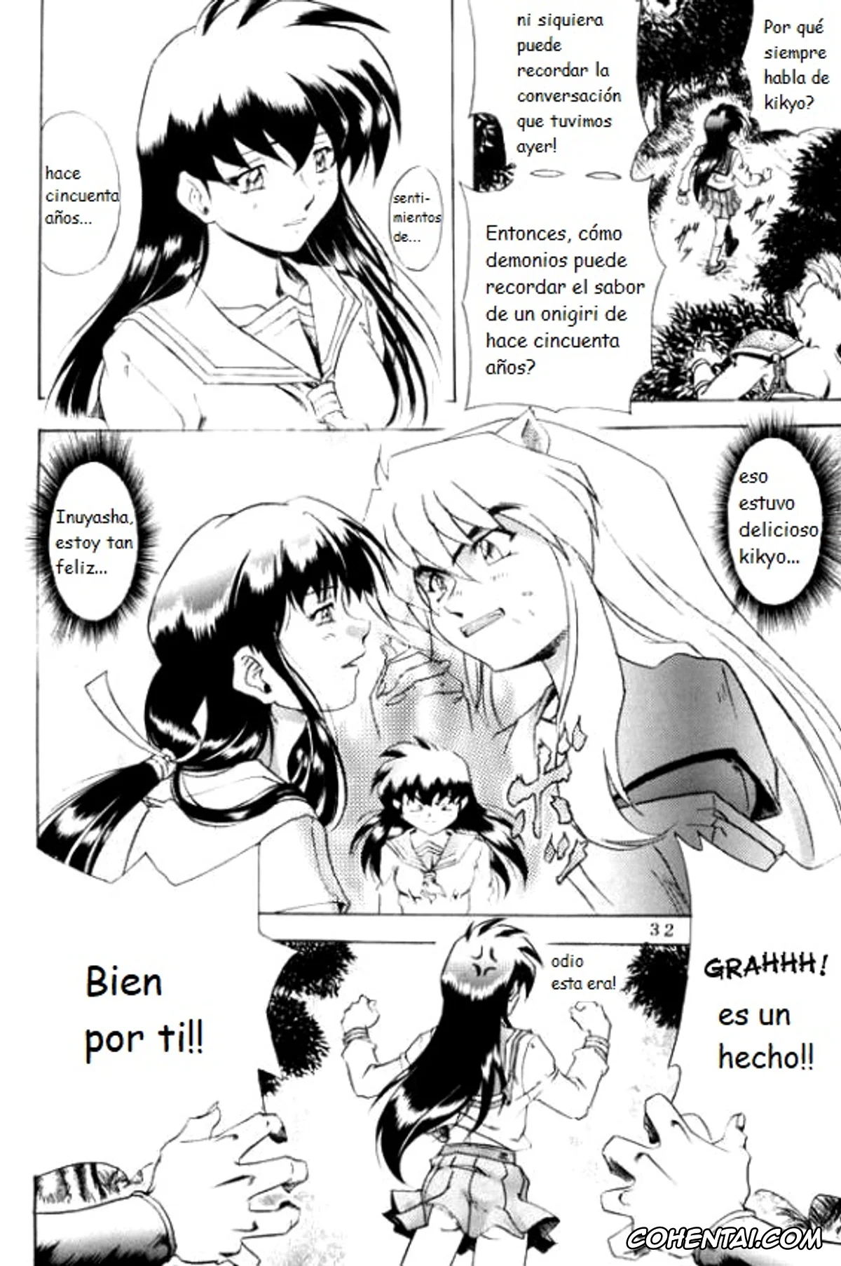 Inuyasha hentai, Kagome Higurashi hentai, Kouga hentai, Naraku no Soko (Inuyasha), pagina 6
