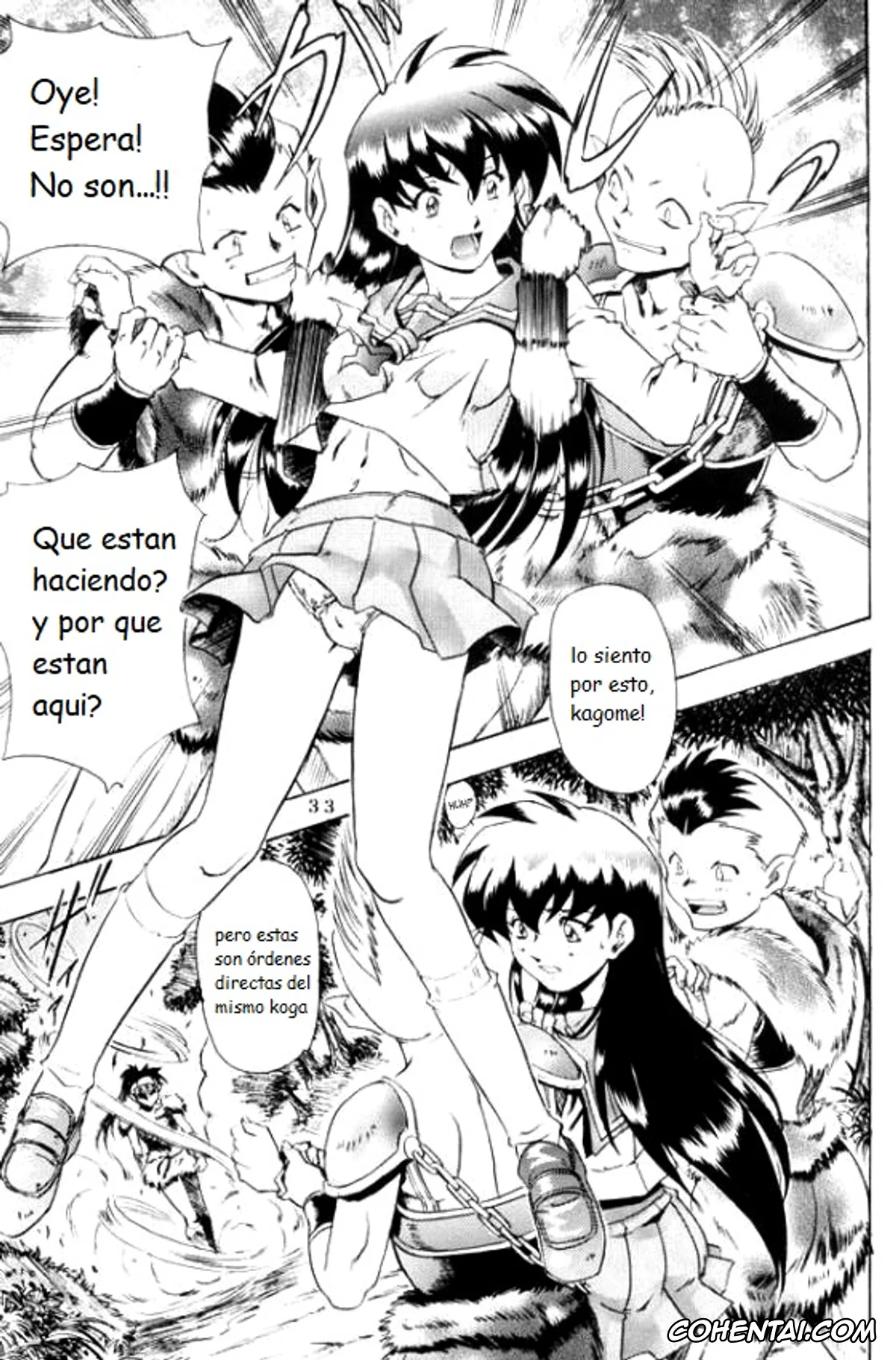 Inuyasha xxx, Kagome Higurashi xxx, Kouga xxx, Naraku no Soko (Inuyasha), pagina 7