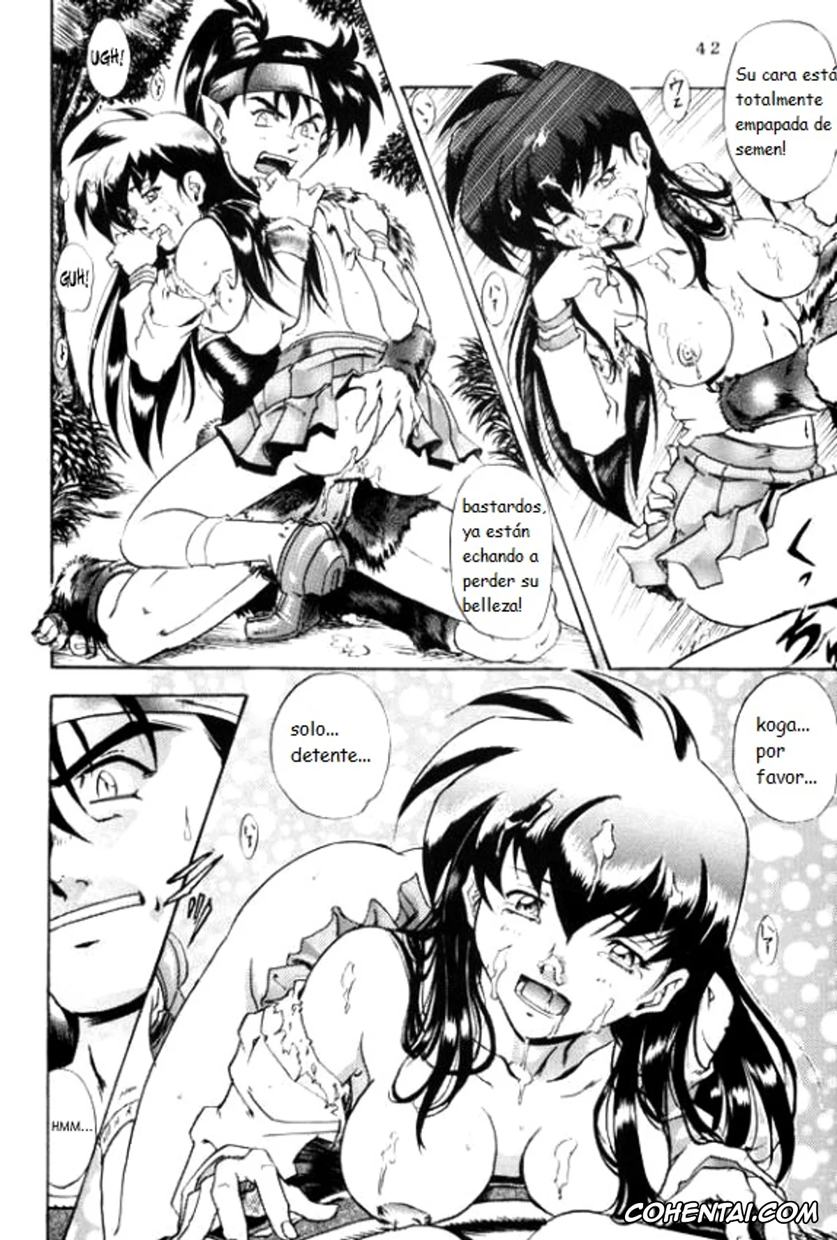 Inuyasha xxx, Kagome Higurashi xxx, Kouga xxx, Naraku no Soko (Inuyasha), pagina 16