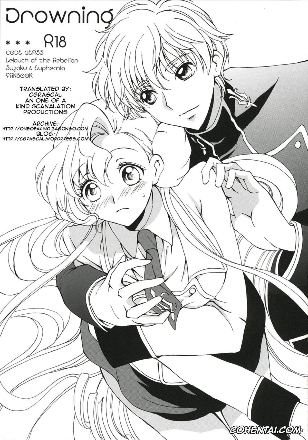 Code Geass porno, Euphemia Li Britannia porno, Suzaku Kururugi porno, Drowning (Code Geass: Lelouch of the Rebellion), pagina 2