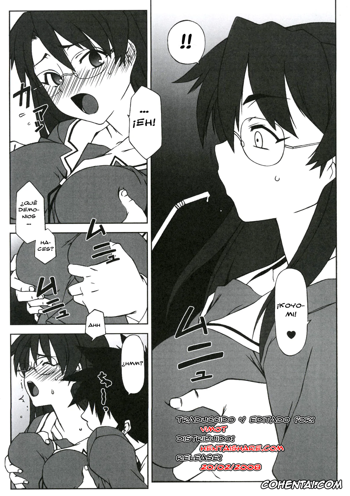 Azumanga Daioh xxx, Koyomi Mizuhara xxx, Sweet Emotion. 01. (Azumanga Daioh), pagina 4