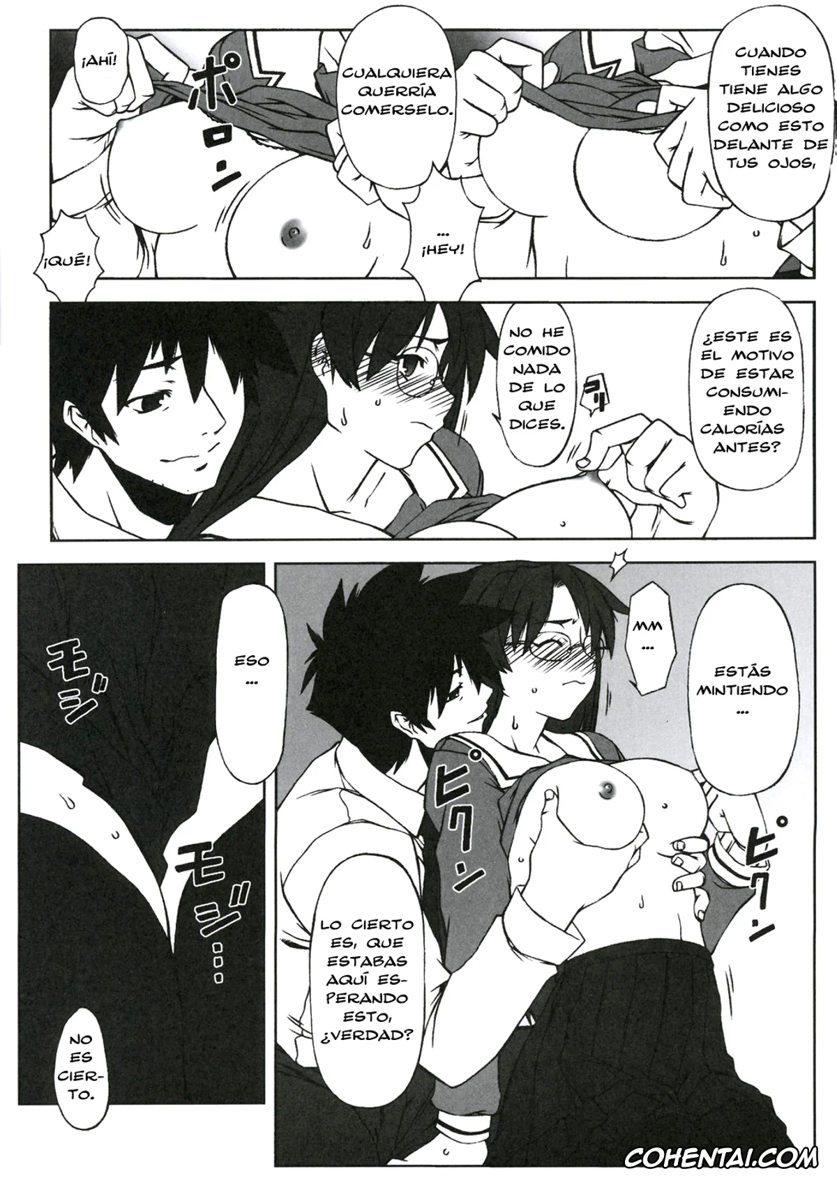 Azumanga Daioh porno, Koyomi Mizuhara porno, Sweet Emotion. 01. (Azumanga Daioh), pagina 5