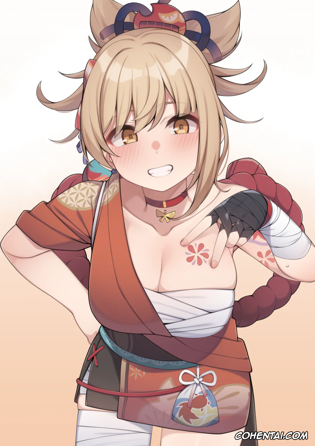 Genshin Impact xxx, Yoimiya Naganohara xxx, Moshi Yoimiya ga Bakufugun ni Tsukamatte Shimattara (Genshin Impact), pagina 7