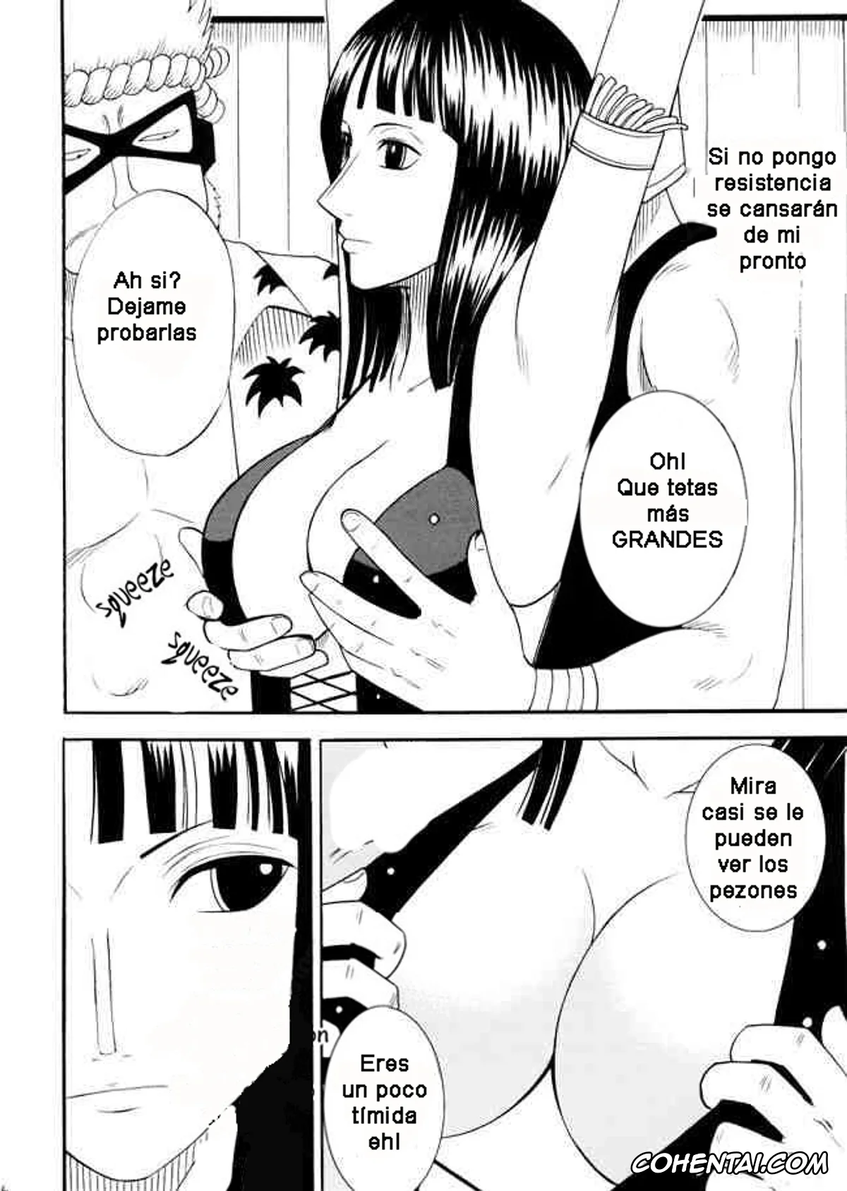 One Piece hentai, Nico Robin hentai, Robin Hard (One Piece), pagina 6