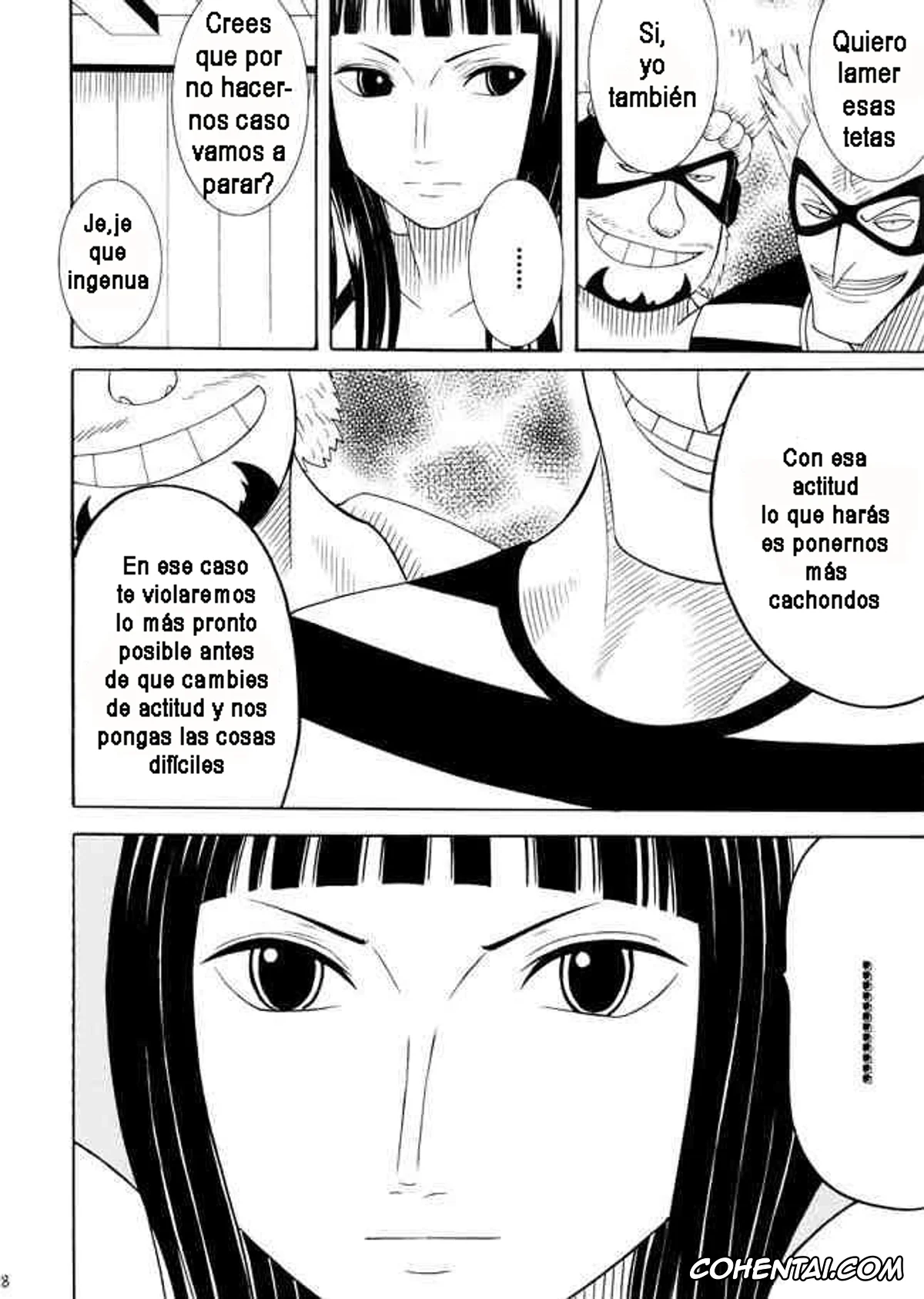 One Piece porno, Nico Robin porno, Robin Hard (One Piece), pagina 8