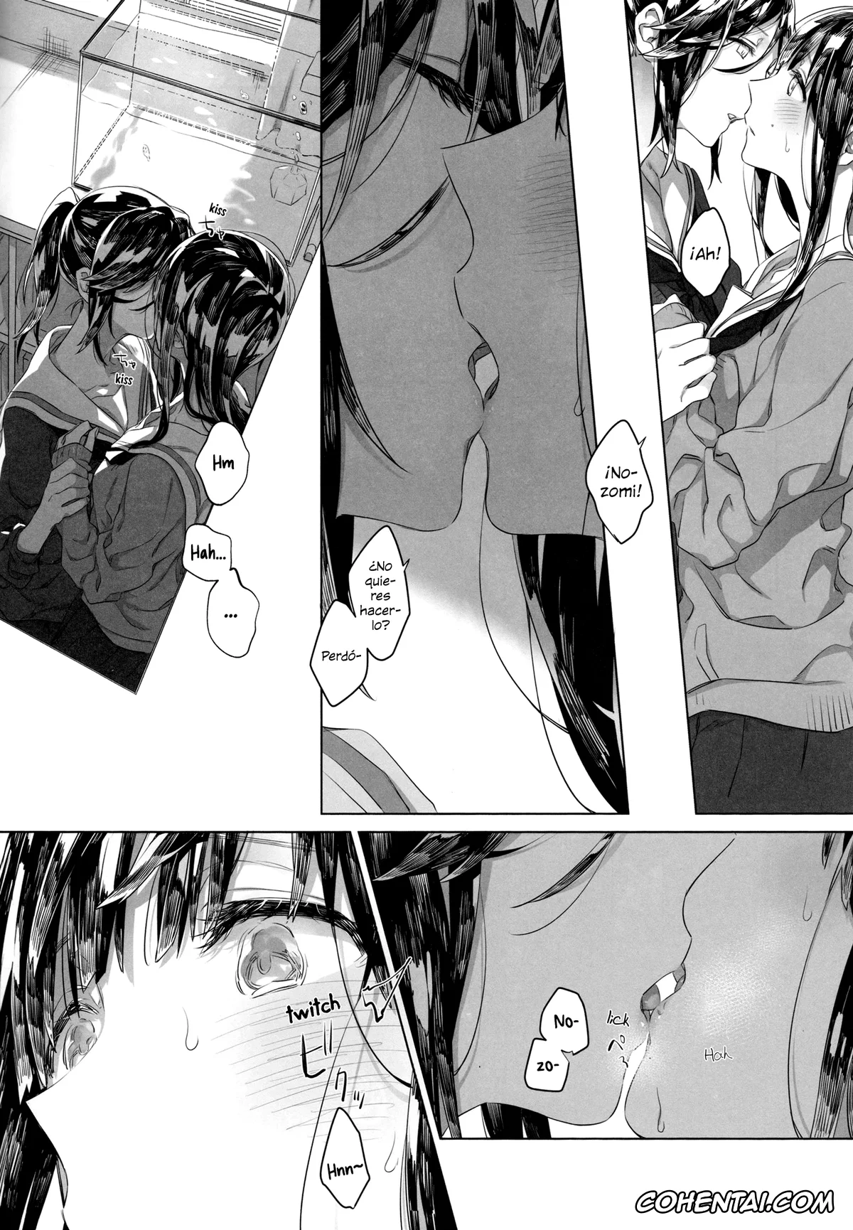 Hibike Euphonium xxx, Hibike! Euphonium xxx, Mizore Yoroizuka xxx, Nozomi Kasaki xxx, Happy! I Scream. (Hibike! Euphonium), pagina 4