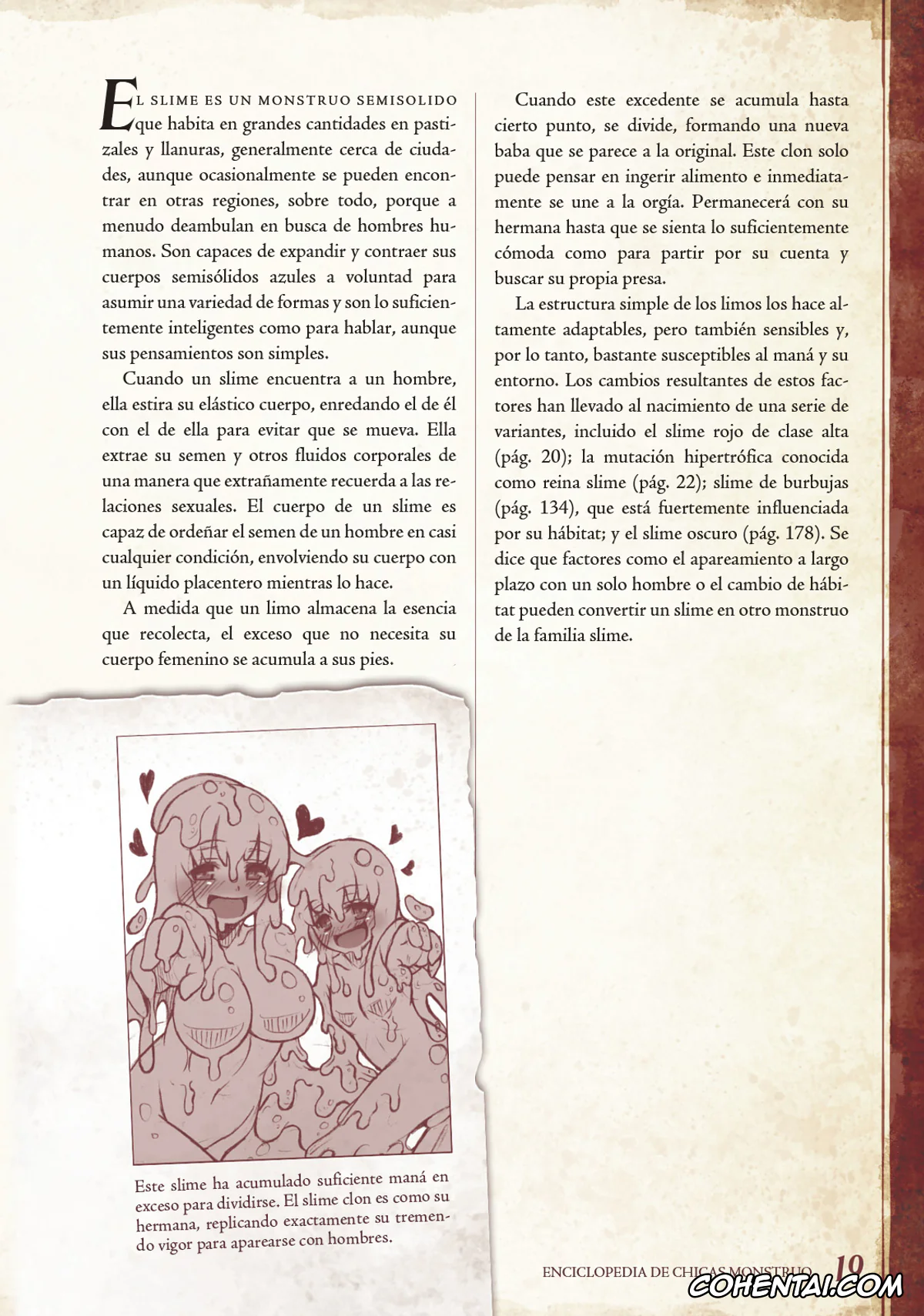 Mamono Musume Zukan | Monster Girl Encyclopedia porno, Monster Girl Encyclopedia Vol. 1 | Enciclopedia de Chicas Monstruo, pagina 20