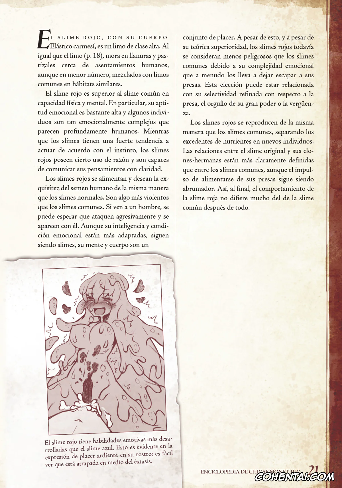 Mamono Musume Zukan | Monster Girl Encyclopedia xxx, Monster Girl Encyclopedia Vol. 1 | Enciclopedia de Chicas Monstruo, pagina 22