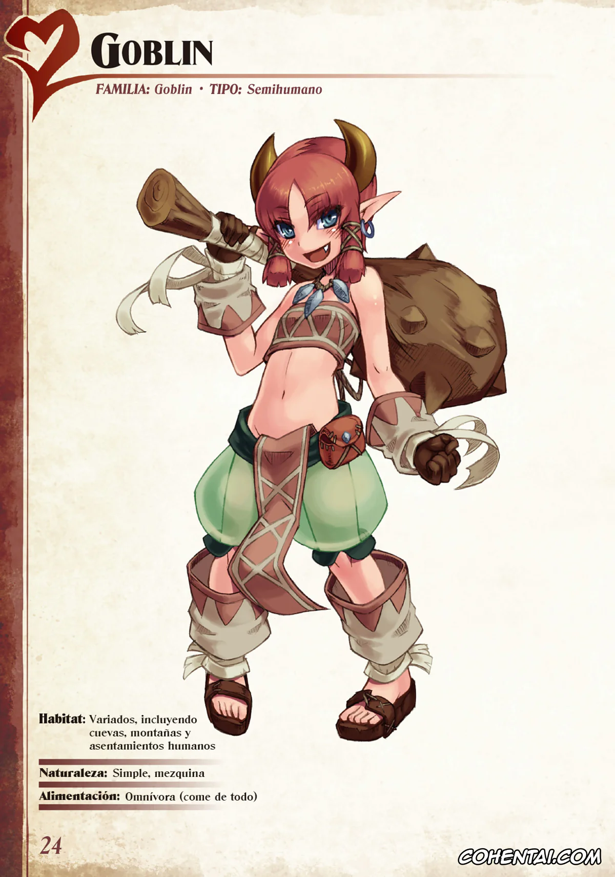 Mamono Musume Zukan | Monster Girl Encyclopedia xxx, Monster Girl Encyclopedia Vol. 1 | Enciclopedia de Chicas Monstruo, pagina 25