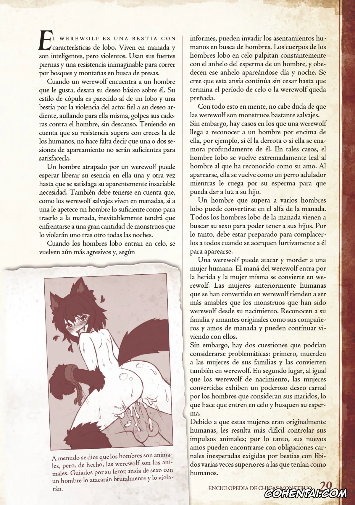Mamono Musume Zukan | Monster Girl Encyclopedia hentai, Monster Girl Encyclopedia Vol. 1 | Enciclopedia de Chicas Monstruo, pagina 30