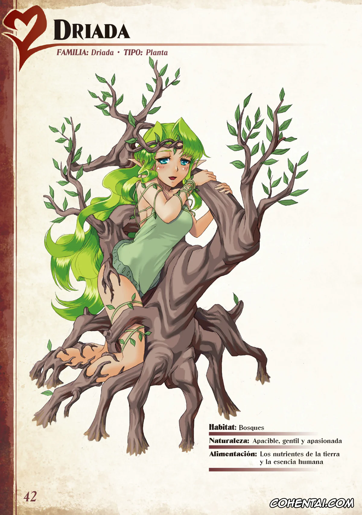 Mamono Musume Zukan | Monster Girl Encyclopedia xxx, Monster Girl Encyclopedia Vol. 1 | Enciclopedia de Chicas Monstruo, pagina 43