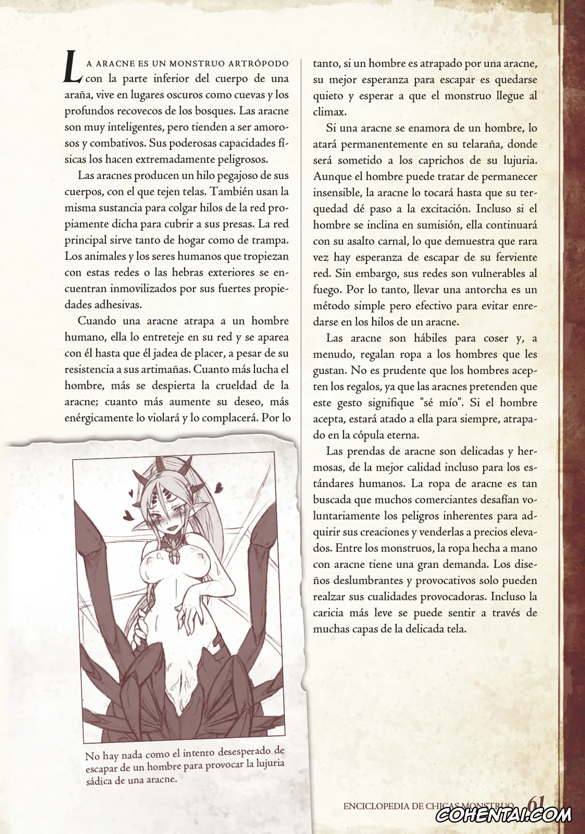 Mamono Musume Zukan | Monster Girl Encyclopedia porno, Monster Girl Encyclopedia Vol. 1 | Enciclopedia de Chicas Monstruo, pagina 62
