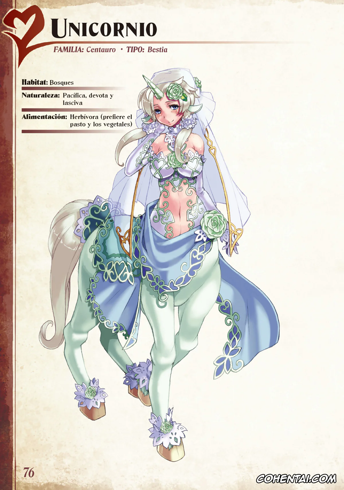 Mamono Musume Zukan | Monster Girl Encyclopedia porno, Monster Girl Encyclopedia Vol. 1 | Enciclopedia de Chicas Monstruo, pagina 77