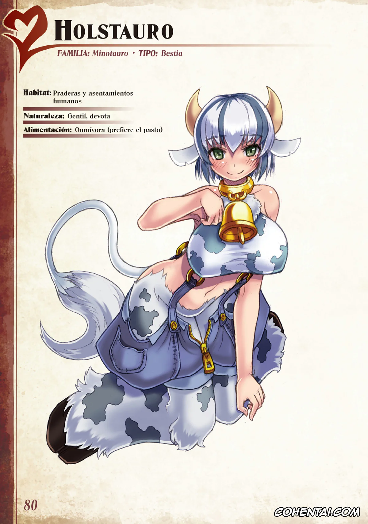 Mamono Musume Zukan | Monster Girl Encyclopedia hentai, Monster Girl Encyclopedia Vol. 1 | Enciclopedia de Chicas Monstruo, pagina 81