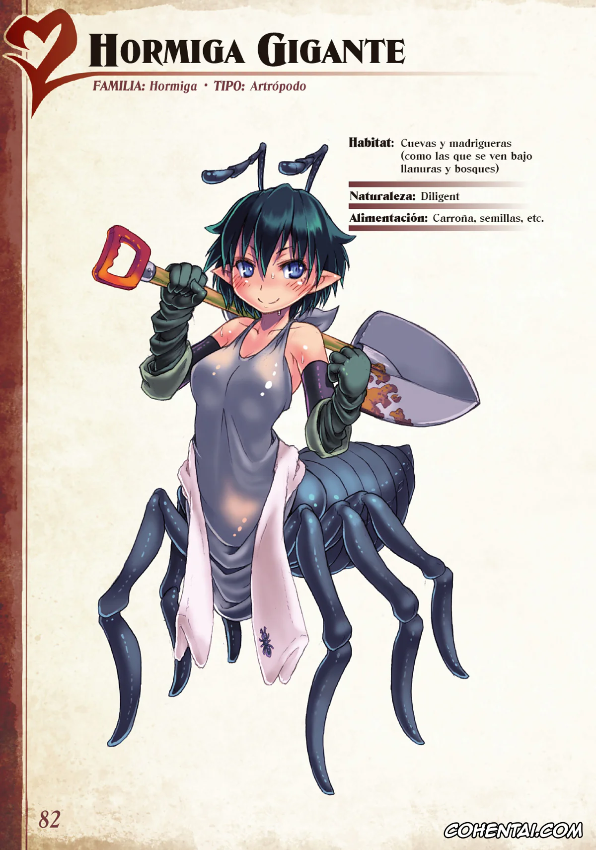 Mamono Musume Zukan | Monster Girl Encyclopedia porno, Monster Girl Encyclopedia Vol. 1 | Enciclopedia de Chicas Monstruo, pagina 83