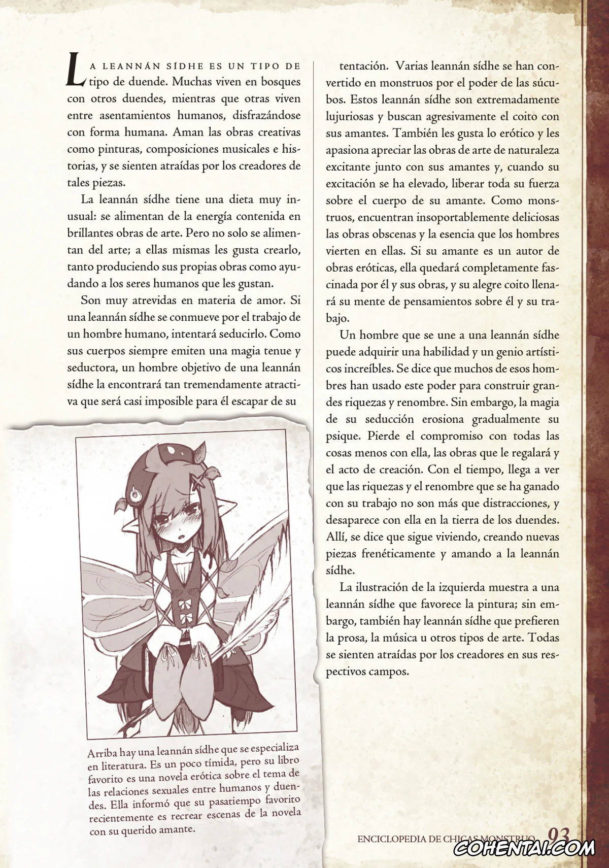 Mamono Musume Zukan | Monster Girl Encyclopedia xxx, Monster Girl Encyclopedia Vol. 1 | Enciclopedia de Chicas Monstruo, pagina 94