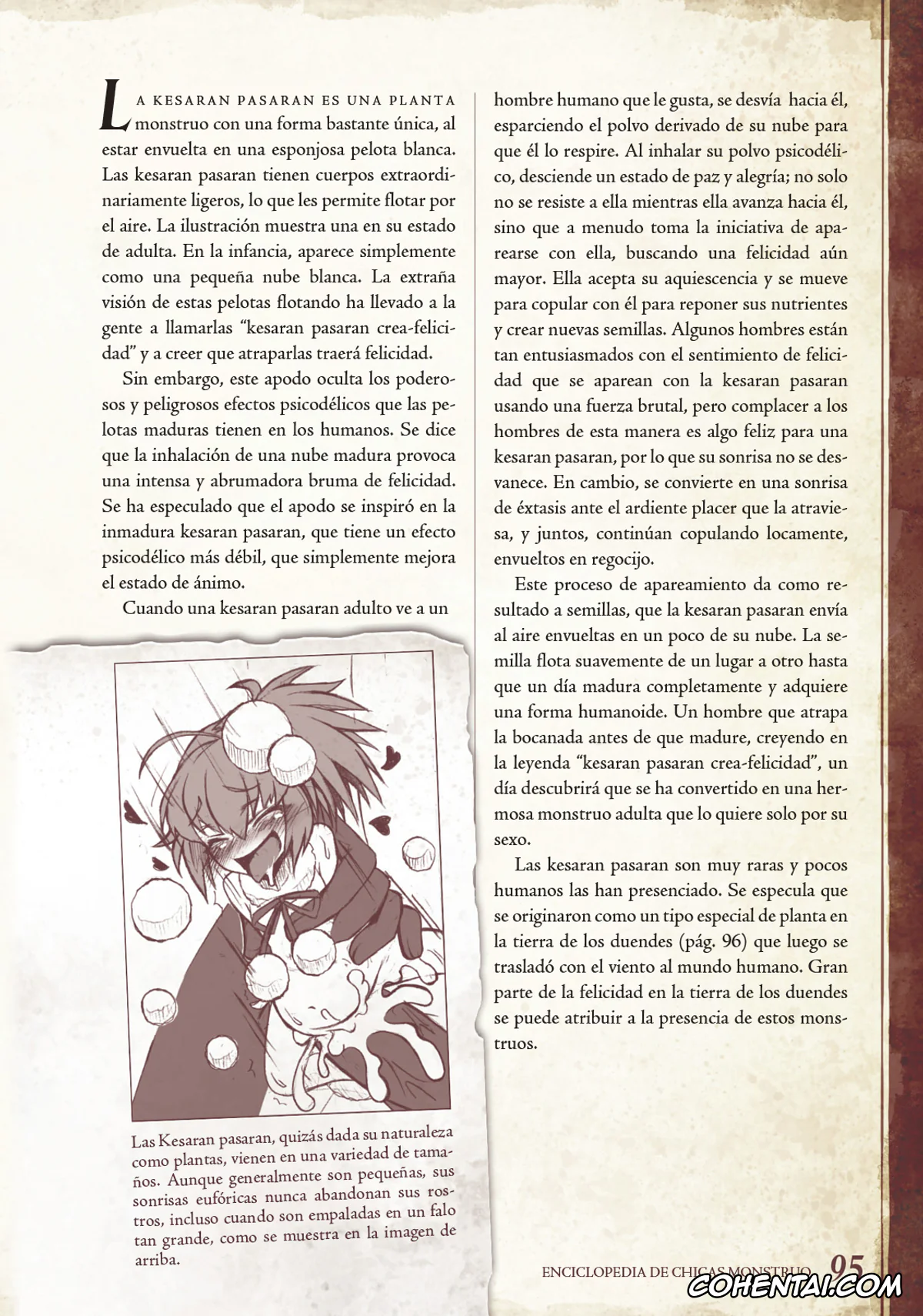 Mamono Musume Zukan | Monster Girl Encyclopedia hentai, Monster Girl Encyclopedia Vol. 1 | Enciclopedia de Chicas Monstruo, pagina 96