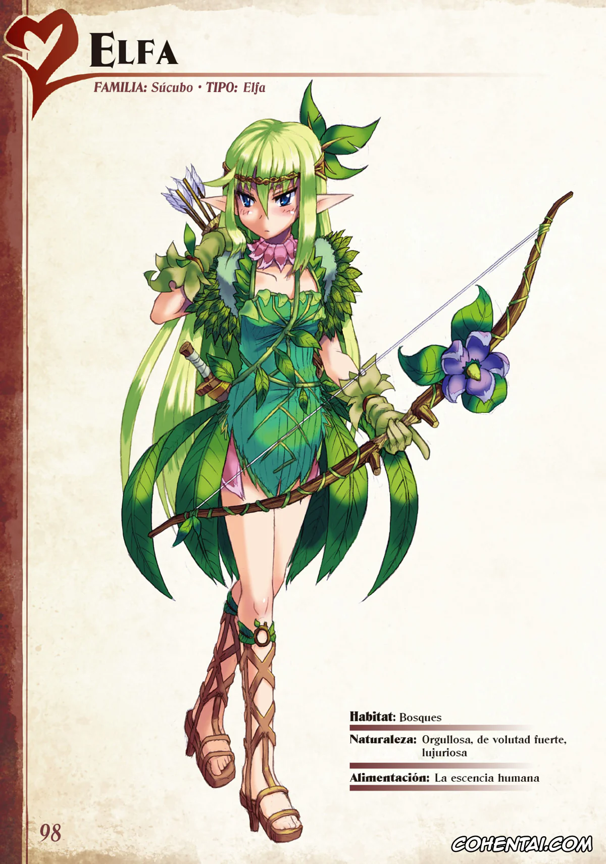 Mamono Musume Zukan | Monster Girl Encyclopedia hentai, Monster Girl Encyclopedia Vol. 1 | Enciclopedia de Chicas Monstruo, pagina 99