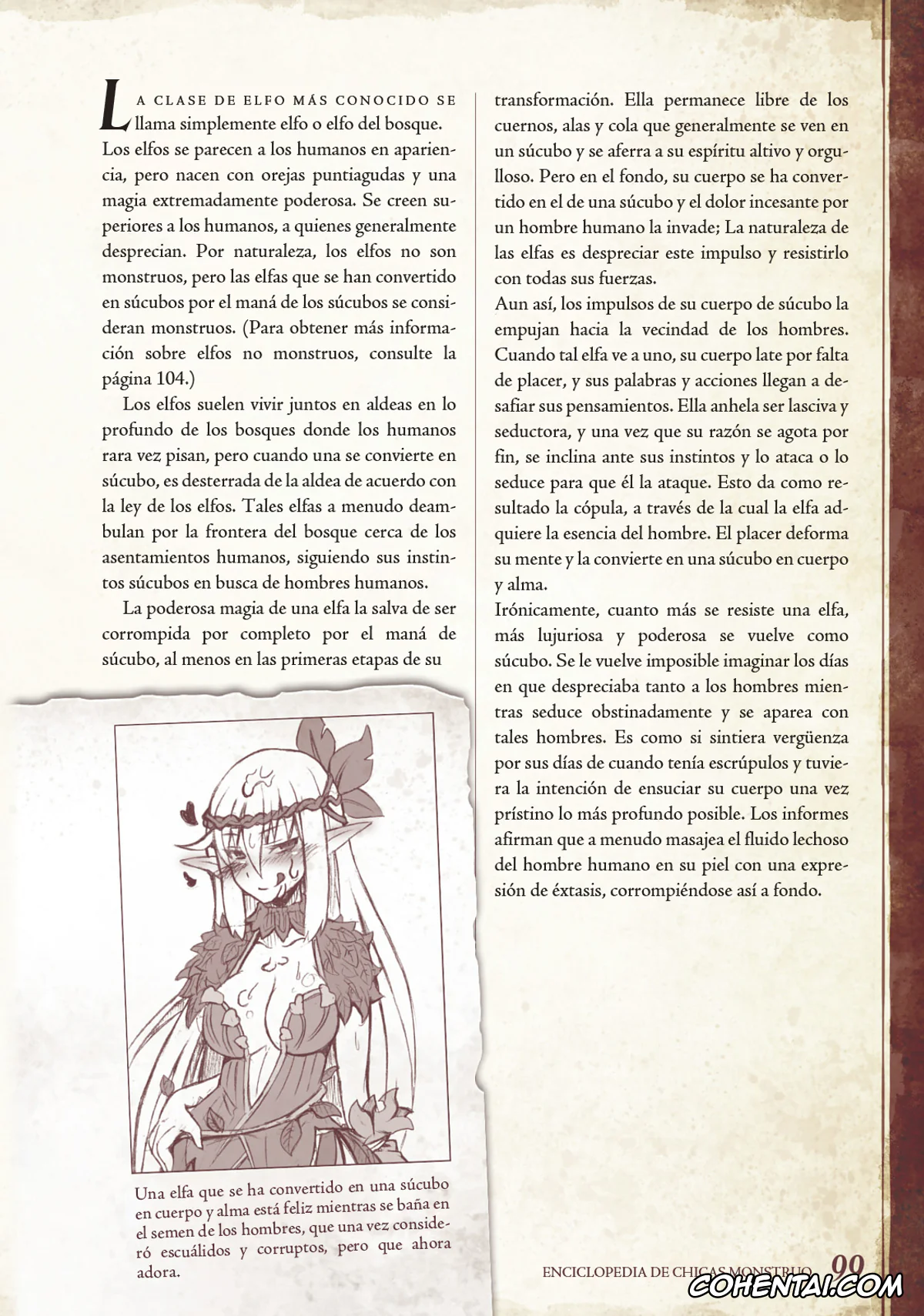 Mamono Musume Zukan | Monster Girl Encyclopedia xxx, Monster Girl Encyclopedia Vol. 1 | Enciclopedia de Chicas Monstruo, pagina 100