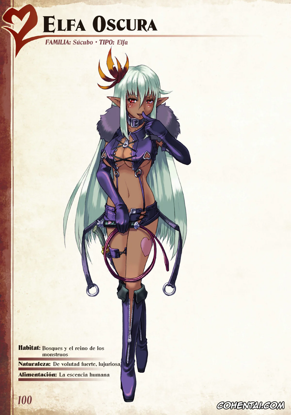 Mamono Musume Zukan | Monster Girl Encyclopedia porno, Monster Girl Encyclopedia Vol. 1 | Enciclopedia de Chicas Monstruo, pagina 101