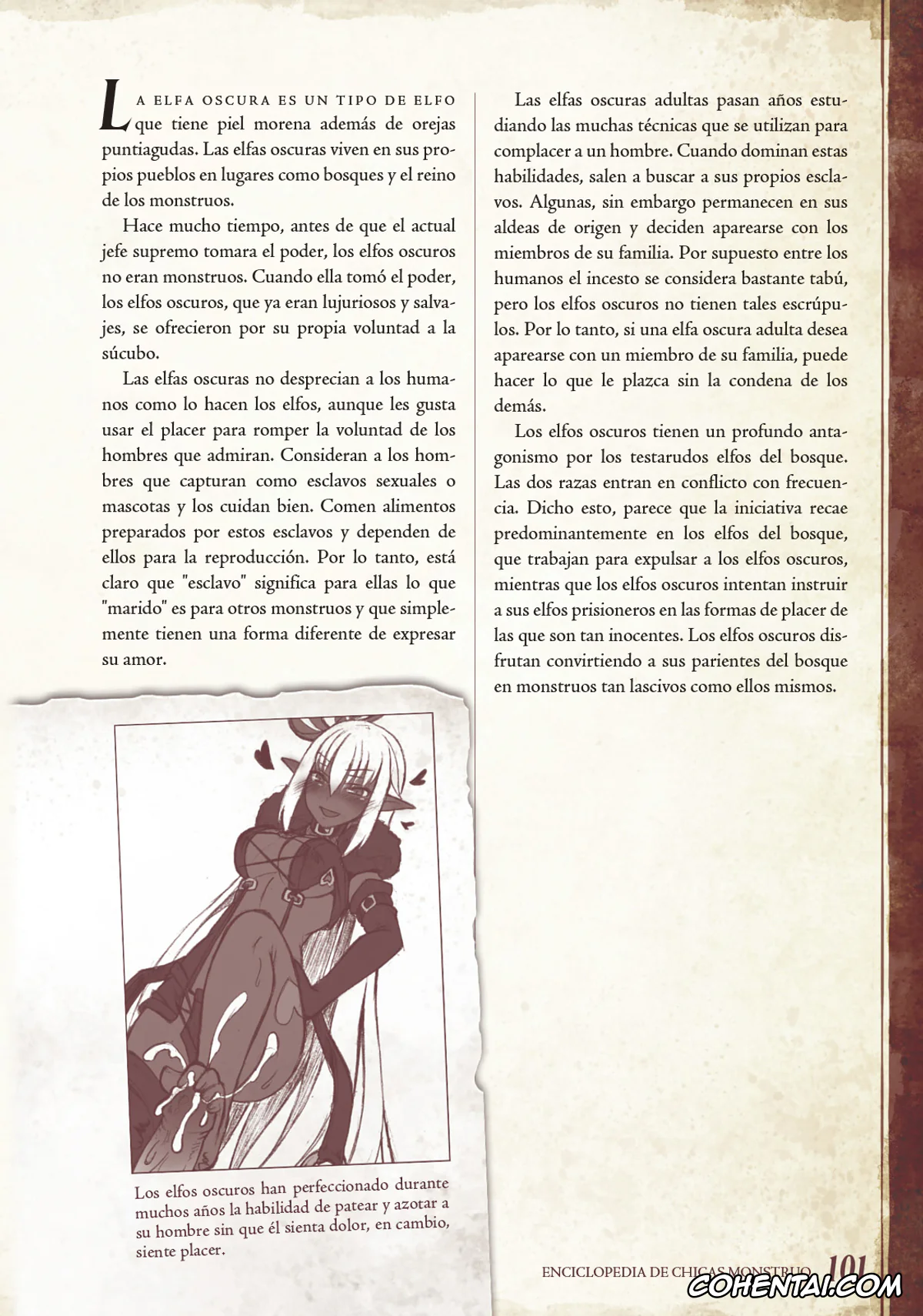 Mamono Musume Zukan | Monster Girl Encyclopedia hentai, Monster Girl Encyclopedia Vol. 1 | Enciclopedia de Chicas Monstruo, pagina 102