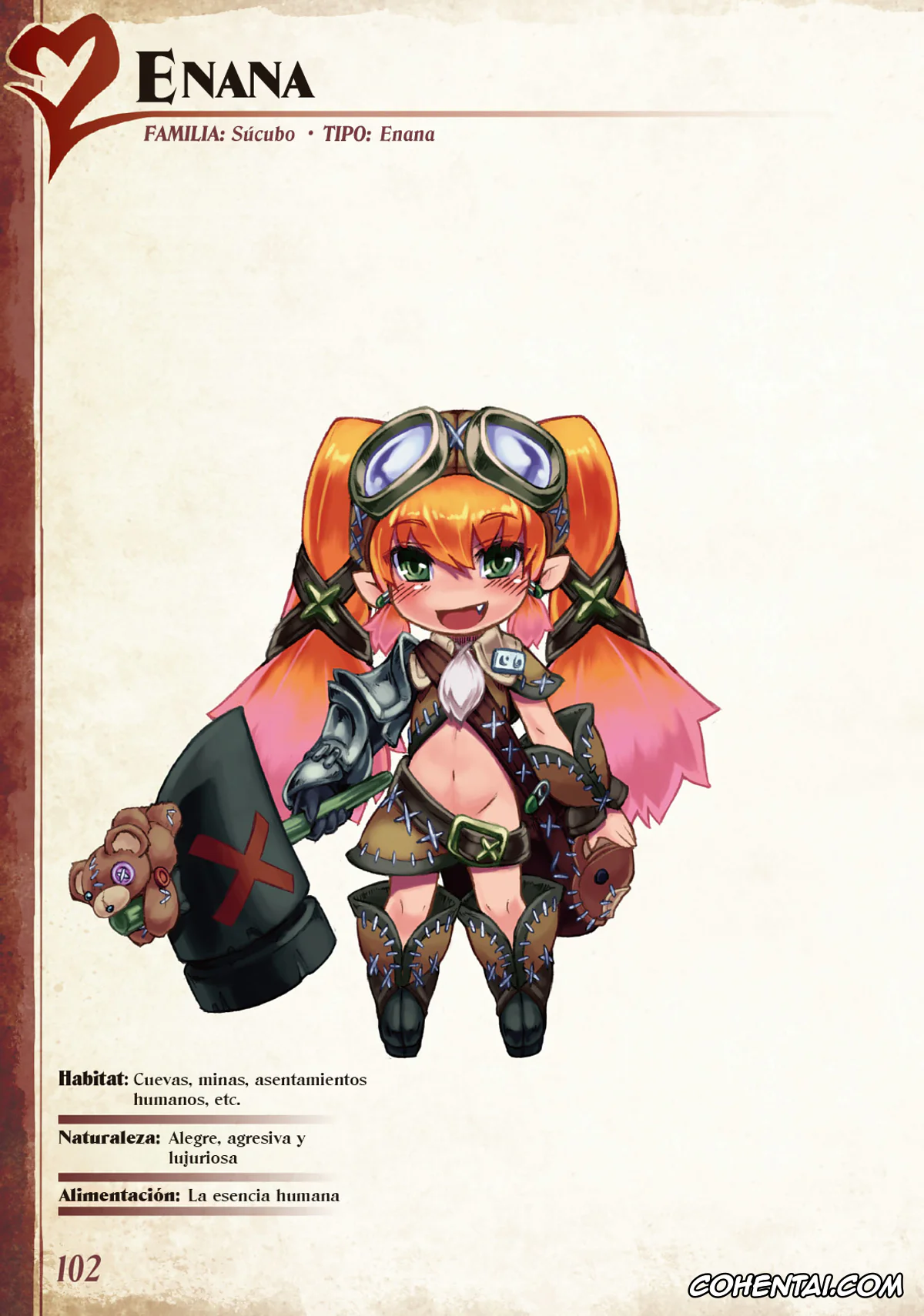 Mamono Musume Zukan | Monster Girl Encyclopedia xxx, Monster Girl Encyclopedia Vol. 1 | Enciclopedia de Chicas Monstruo, pagina 103
