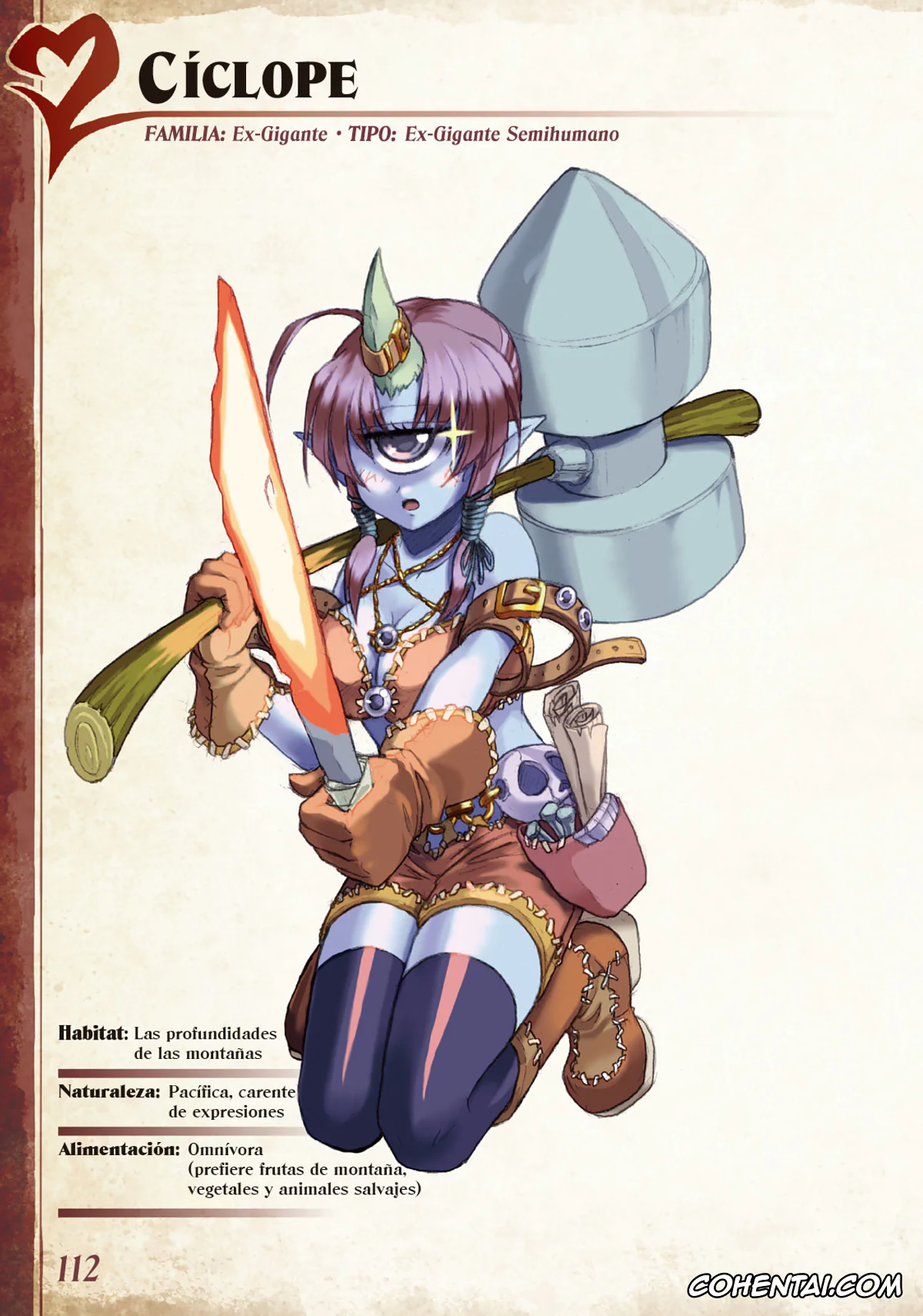 Mamono Musume Zukan | Monster Girl Encyclopedia porno, Monster Girl Encyclopedia Vol. 1 | Enciclopedia de Chicas Monstruo, pagina 113