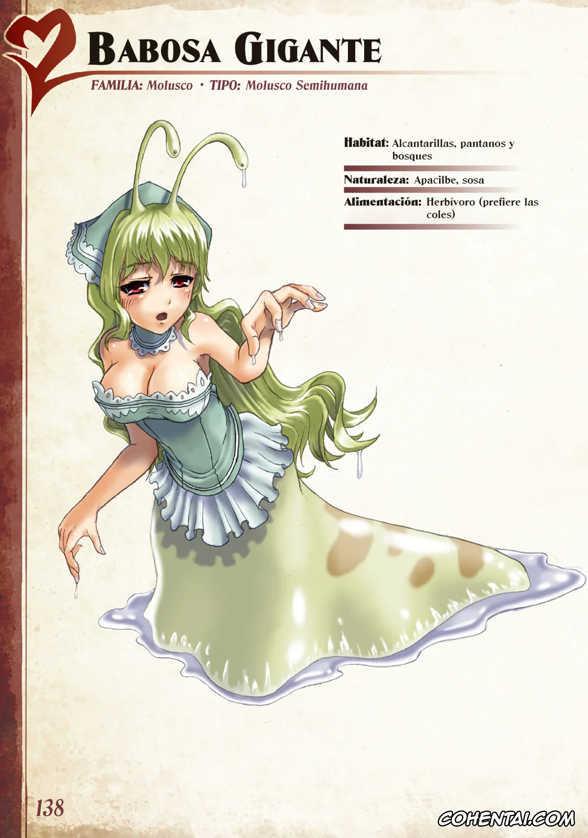 Mamono Musume Zukan | Monster Girl Encyclopedia xxx, Monster Girl Encyclopedia Vol. 1 | Enciclopedia de Chicas Monstruo, pagina 139