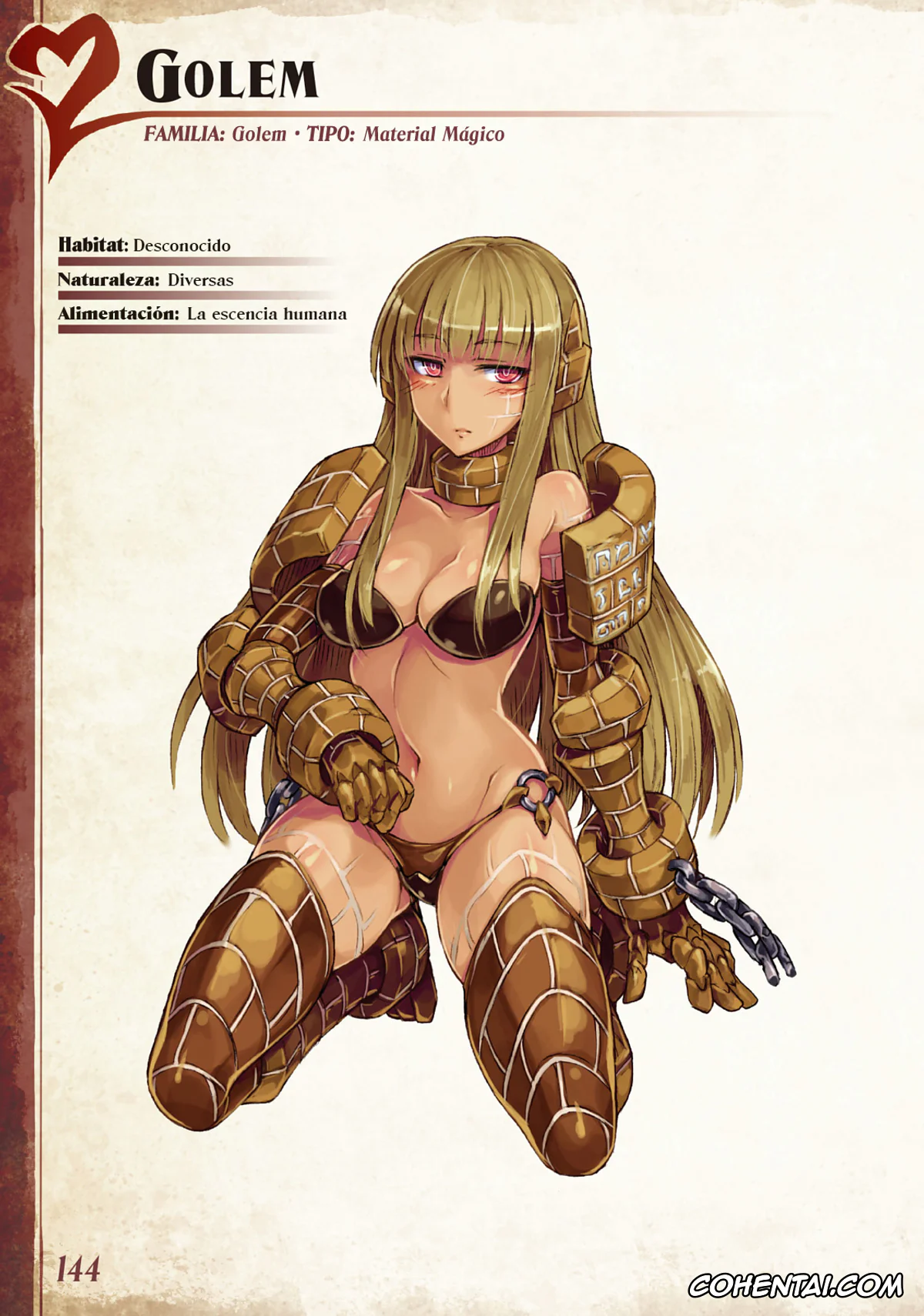 Mamono Musume Zukan | Monster Girl Encyclopedia xxx, Monster Girl Encyclopedia Vol. 1 | Enciclopedia de Chicas Monstruo, pagina 145