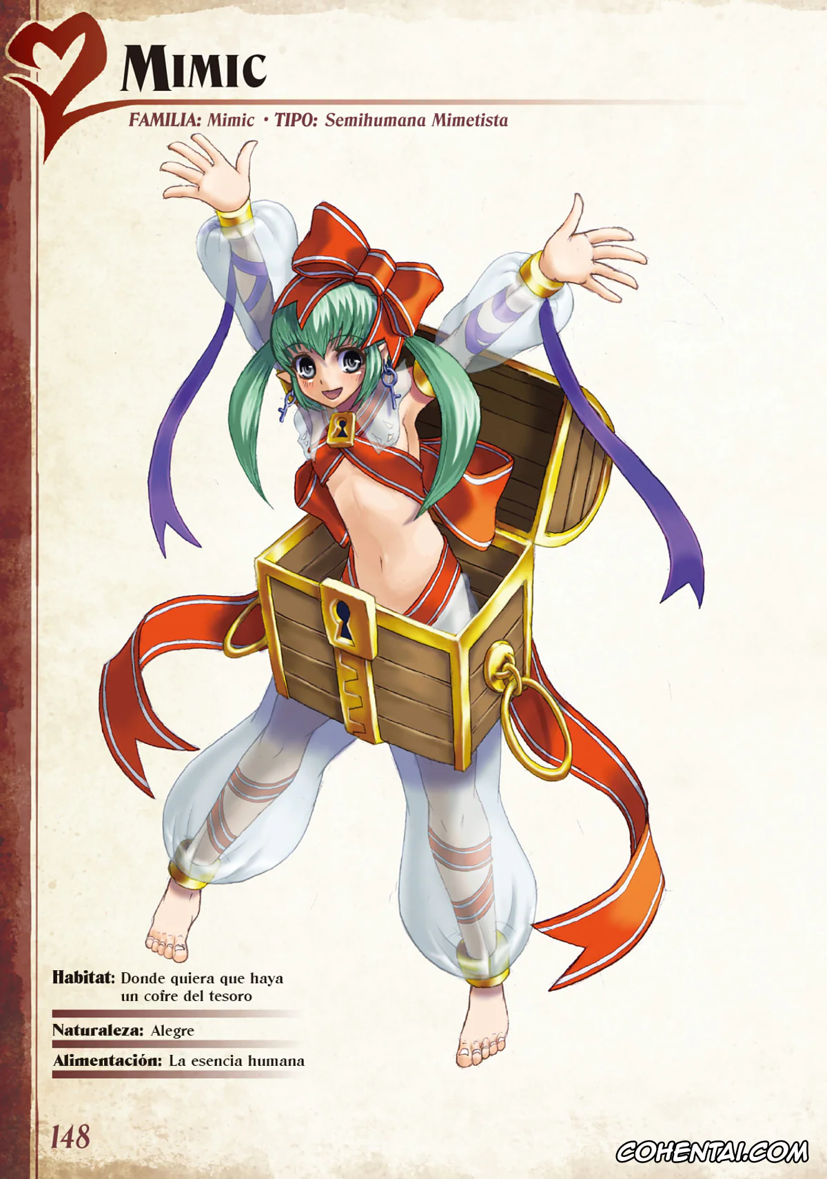 Mamono Musume Zukan | Monster Girl Encyclopedia porno, Monster Girl Encyclopedia Vol. 1 | Enciclopedia de Chicas Monstruo, pagina 149