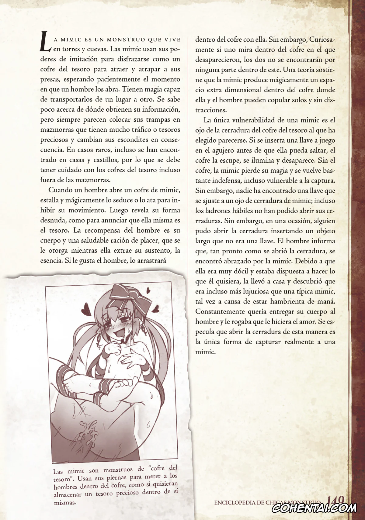 Mamono Musume Zukan | Monster Girl Encyclopedia hentai, Monster Girl Encyclopedia Vol. 1 | Enciclopedia de Chicas Monstruo, pagina 150