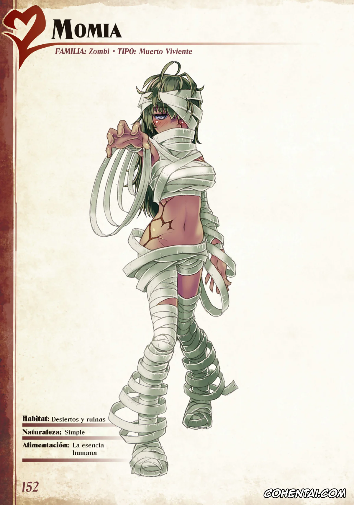 Mamono Musume Zukan | Monster Girl Encyclopedia hentai, Monster Girl Encyclopedia Vol. 1 | Enciclopedia de Chicas Monstruo, pagina 153