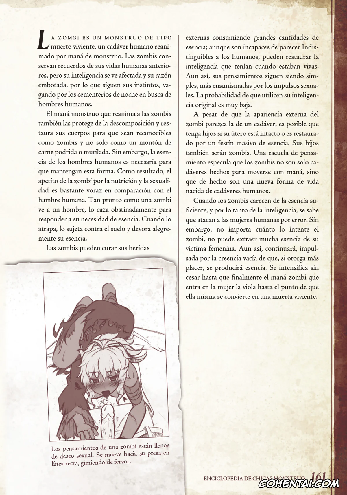 Mamono Musume Zukan | Monster Girl Encyclopedia hentai, Monster Girl Encyclopedia Vol. 1 | Enciclopedia de Chicas Monstruo, pagina 162