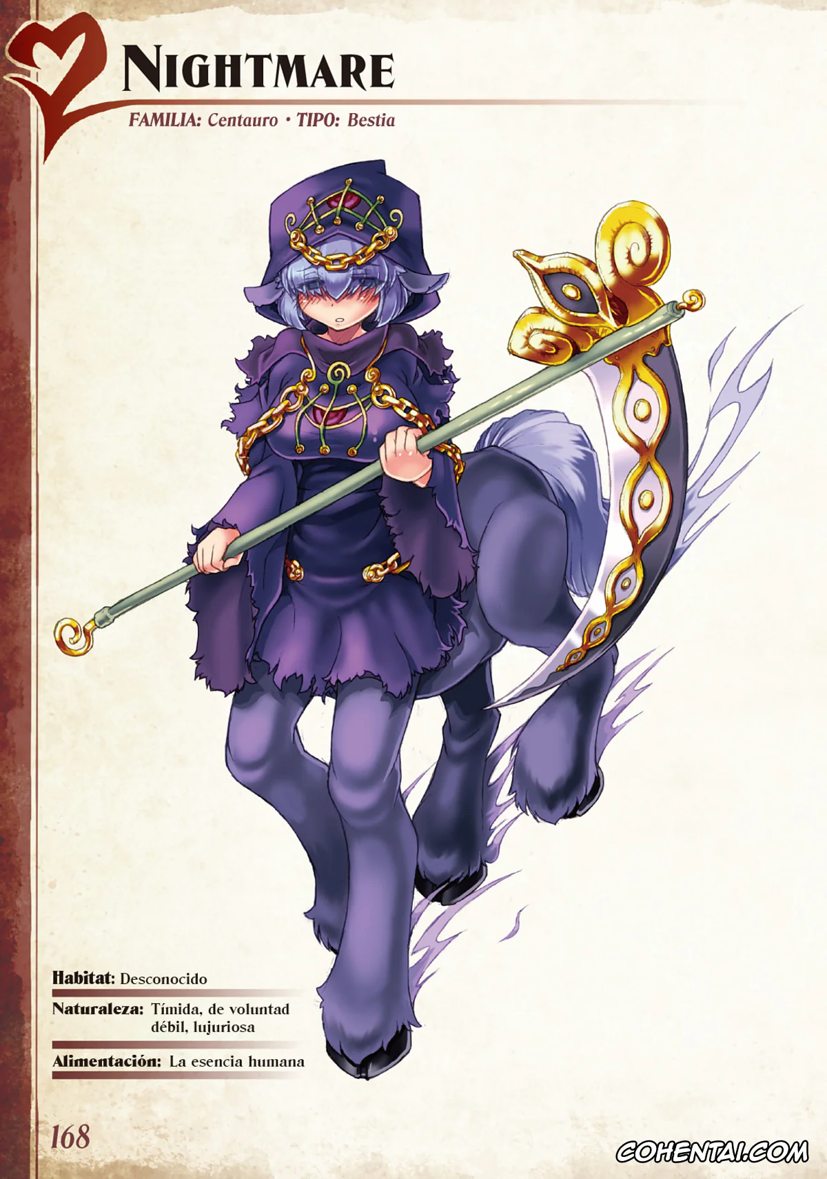 Mamono Musume Zukan | Monster Girl Encyclopedia xxx, Monster Girl Encyclopedia Vol. 1 | Enciclopedia de Chicas Monstruo, pagina 169
