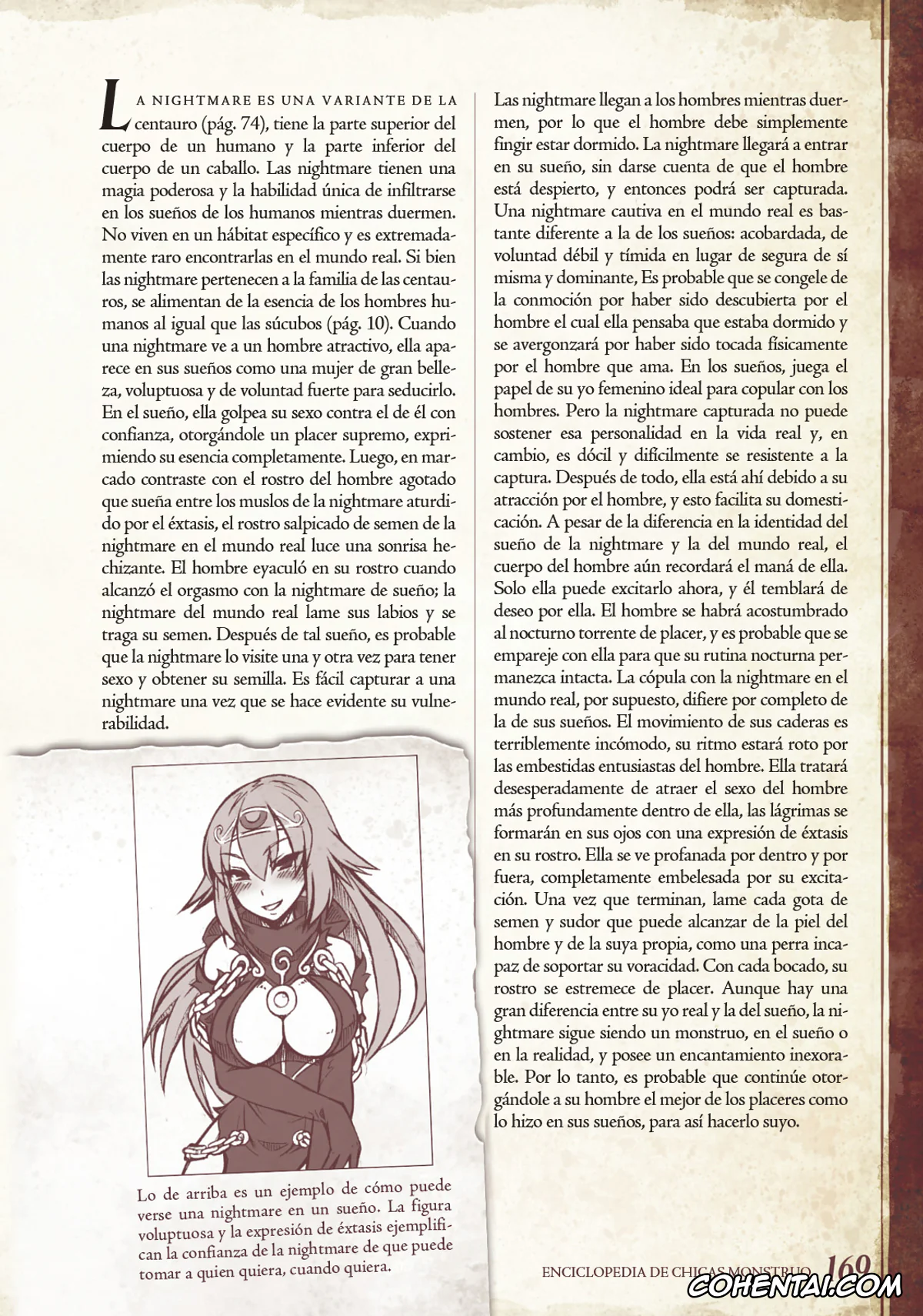 Mamono Musume Zukan | Monster Girl Encyclopedia porno, Monster Girl Encyclopedia Vol. 1 | Enciclopedia de Chicas Monstruo, pagina 170