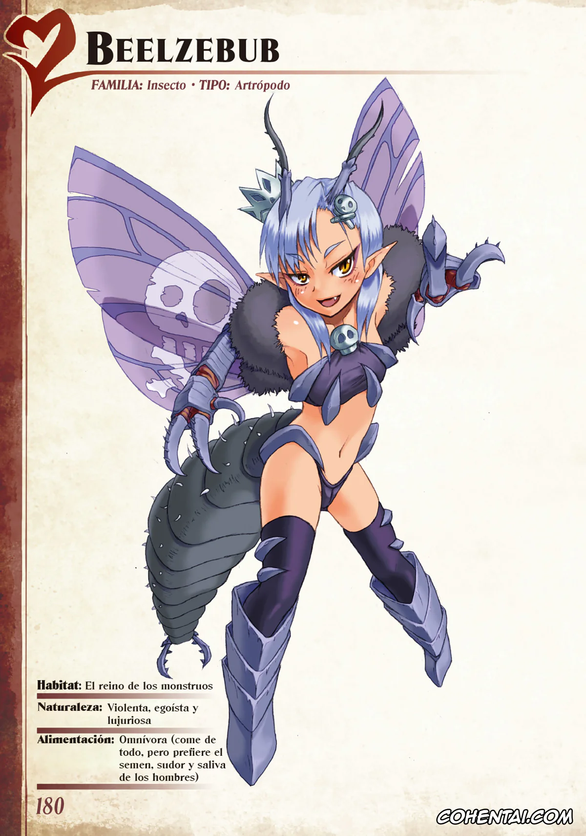 Mamono Musume Zukan | Monster Girl Encyclopedia xxx, Monster Girl Encyclopedia Vol. 1 | Enciclopedia de Chicas Monstruo, pagina 181