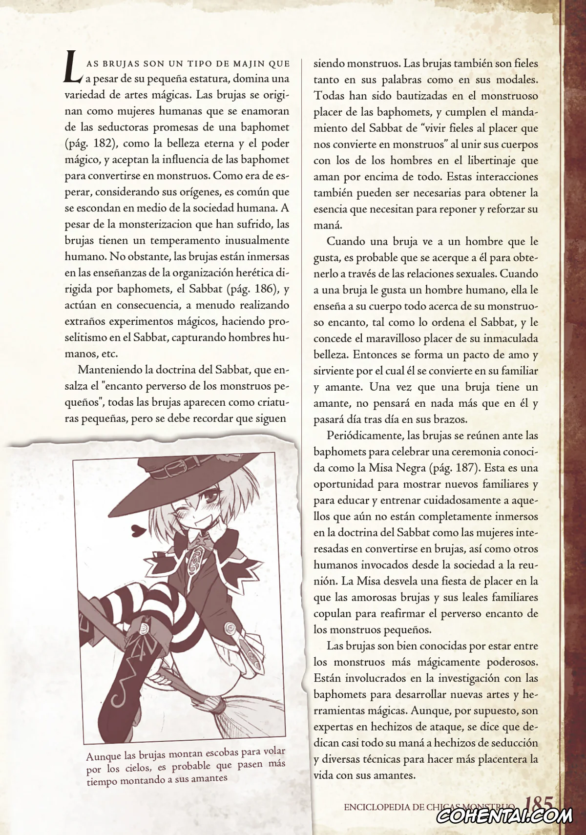 Mamono Musume Zukan | Monster Girl Encyclopedia hentai, Monster Girl Encyclopedia Vol. 1 | Enciclopedia de Chicas Monstruo, pagina 186