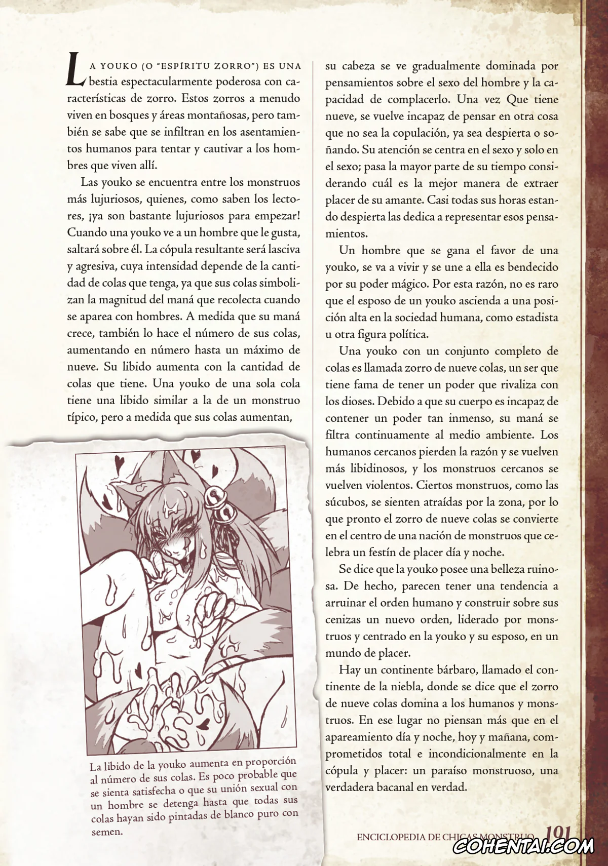 Mamono Musume Zukan | Monster Girl Encyclopedia hentai, Monster Girl Encyclopedia Vol. 1 | Enciclopedia de Chicas Monstruo, pagina 192
