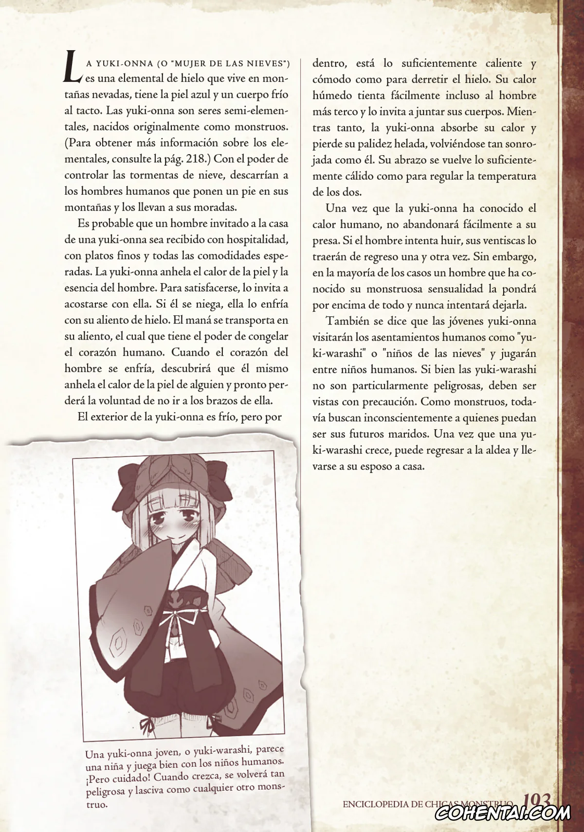 Mamono Musume Zukan | Monster Girl Encyclopedia porno, Monster Girl Encyclopedia Vol. 1 | Enciclopedia de Chicas Monstruo, pagina 194