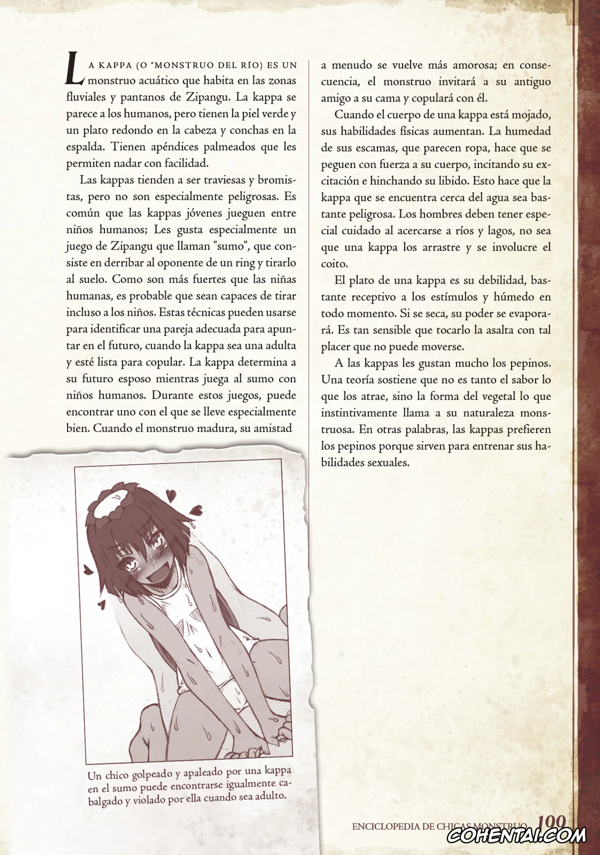 Mamono Musume Zukan | Monster Girl Encyclopedia porno, Monster Girl Encyclopedia Vol. 1 | Enciclopedia de Chicas Monstruo, pagina 200