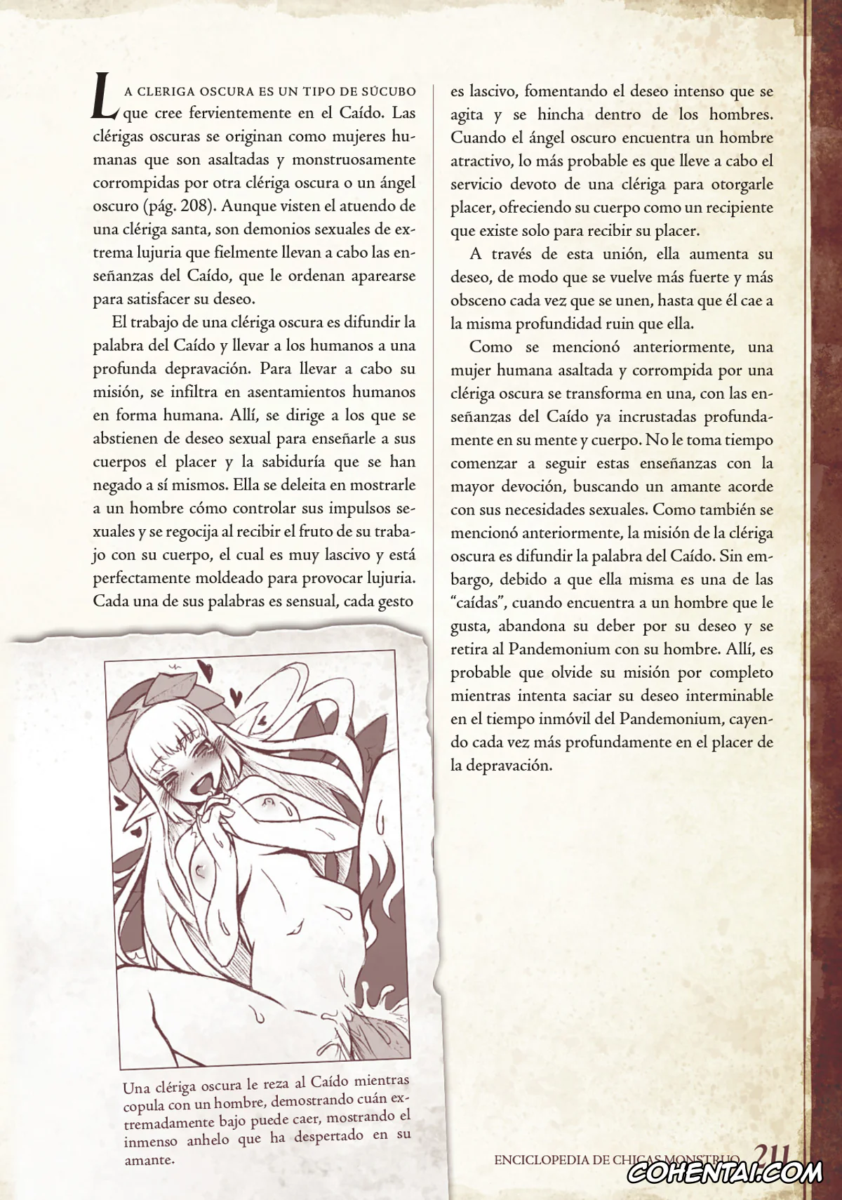 Mamono Musume Zukan | Monster Girl Encyclopedia porno, Monster Girl Encyclopedia Vol. 1 | Enciclopedia de Chicas Monstruo, pagina 212