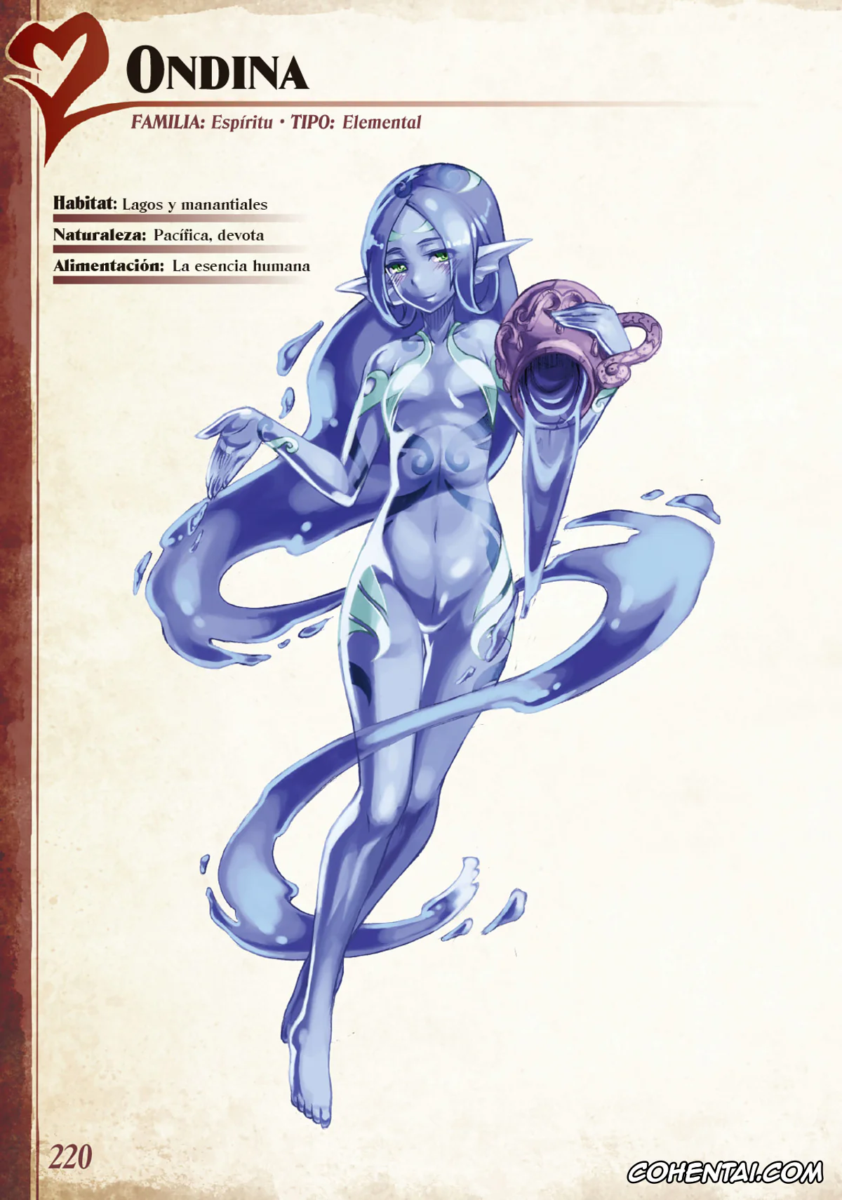 Mamono Musume Zukan | Monster Girl Encyclopedia porno, Monster Girl Encyclopedia Vol. 1 | Enciclopedia de Chicas Monstruo, pagina 221
