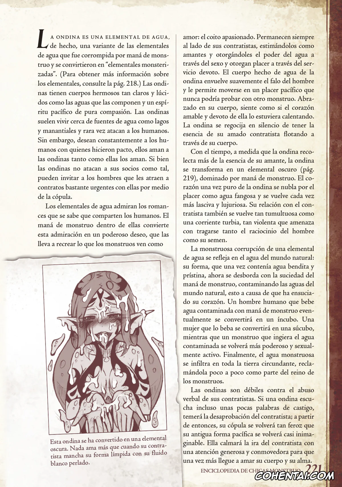 Mamono Musume Zukan | Monster Girl Encyclopedia hentai, Monster Girl Encyclopedia Vol. 1 | Enciclopedia de Chicas Monstruo, pagina 222