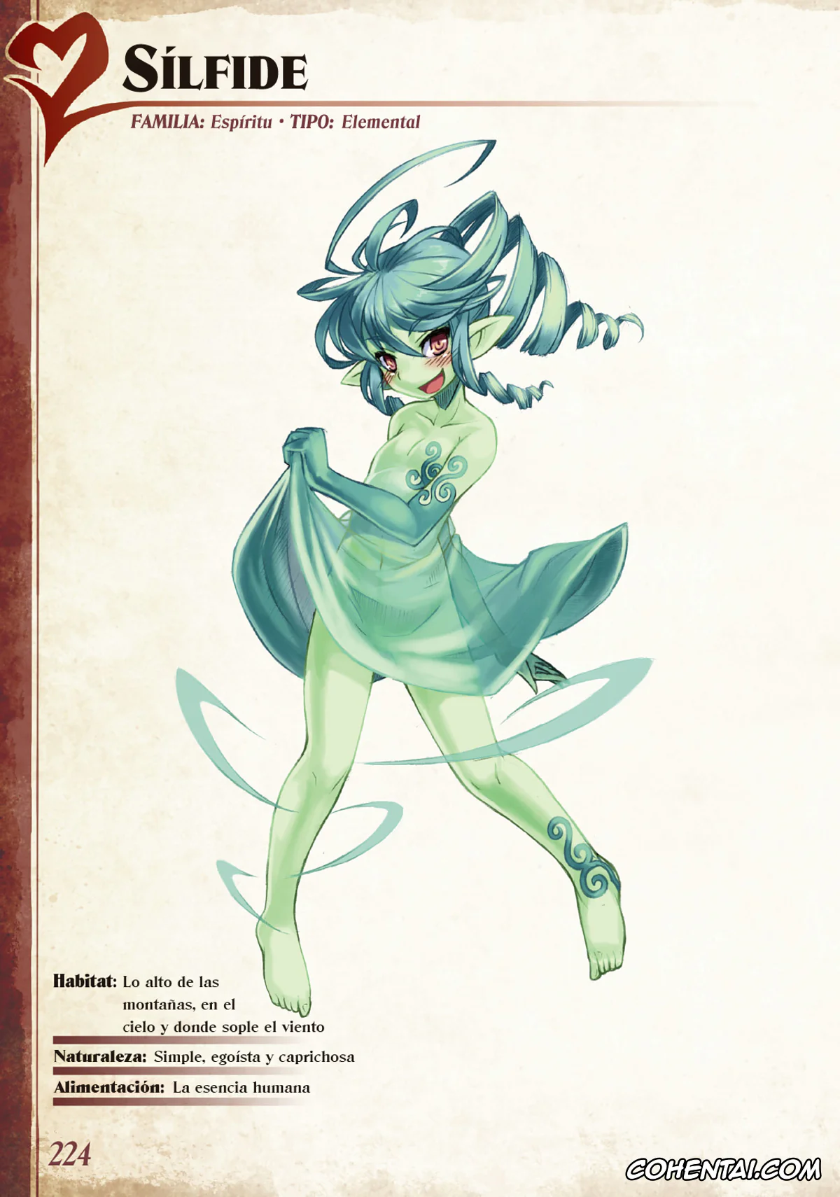 Mamono Musume Zukan | Monster Girl Encyclopedia hentai, Monster Girl Encyclopedia Vol. 1 | Enciclopedia de Chicas Monstruo, pagina 225