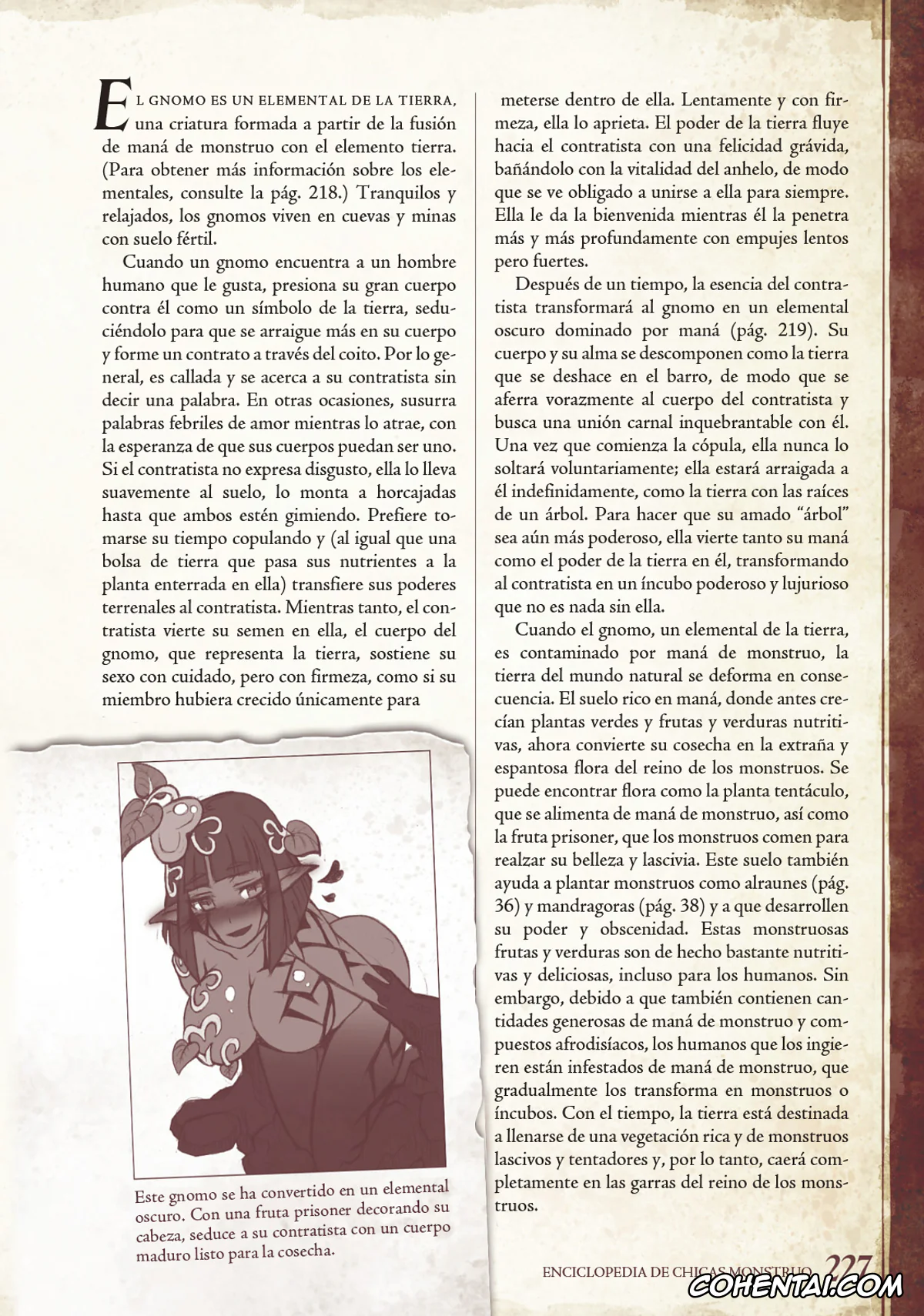 Mamono Musume Zukan | Monster Girl Encyclopedia hentai, Monster Girl Encyclopedia Vol. 1 | Enciclopedia de Chicas Monstruo, pagina 228