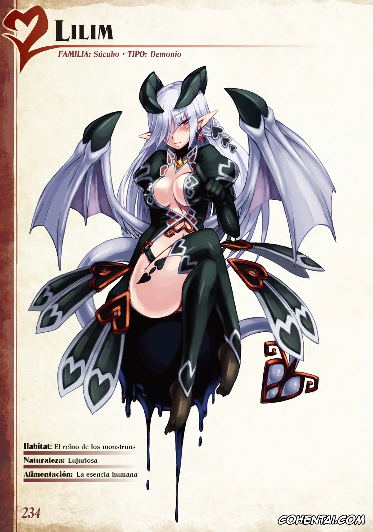 Mamono Musume Zukan | Monster Girl Encyclopedia xxx, Monster Girl Encyclopedia Vol. 1 | Enciclopedia de Chicas Monstruo, pagina 235
