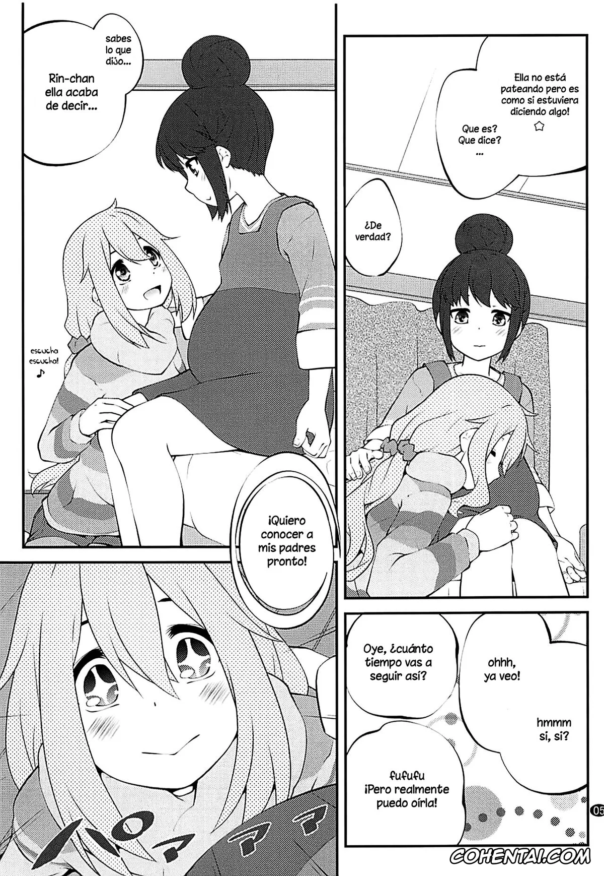 Yuru Camp | Laid-Back Camp xxx, Nadeshiko Kagamihara xxx, Rin Shima xxx, Sankakkei no, Himitsu (Yuru Camp), pagina 4