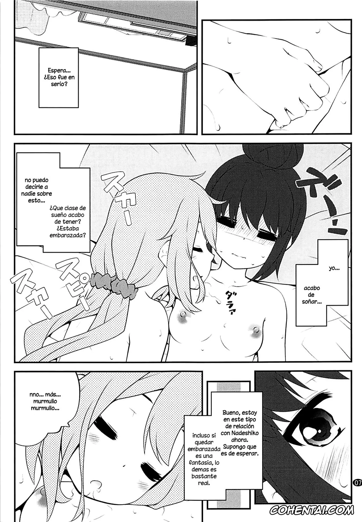 Yuru Camp | Laid-Back Camp hentai, Nadeshiko Kagamihara hentai, Rin Shima hentai, Sankakkei no, Himitsu (Yuru Camp), pagina 6