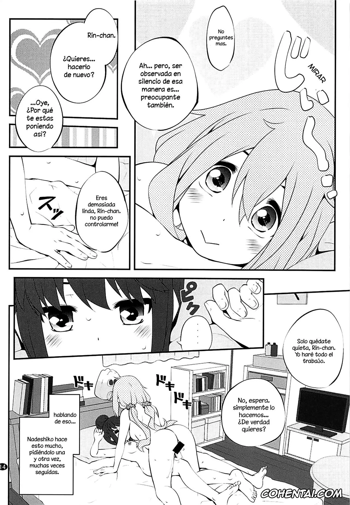 Yuru Camp | Laid-Back Camp xxx, Nadeshiko Kagamihara xxx, Rin Shima xxx, Sankakkei no, Himitsu (Yuru Camp), pagina 13