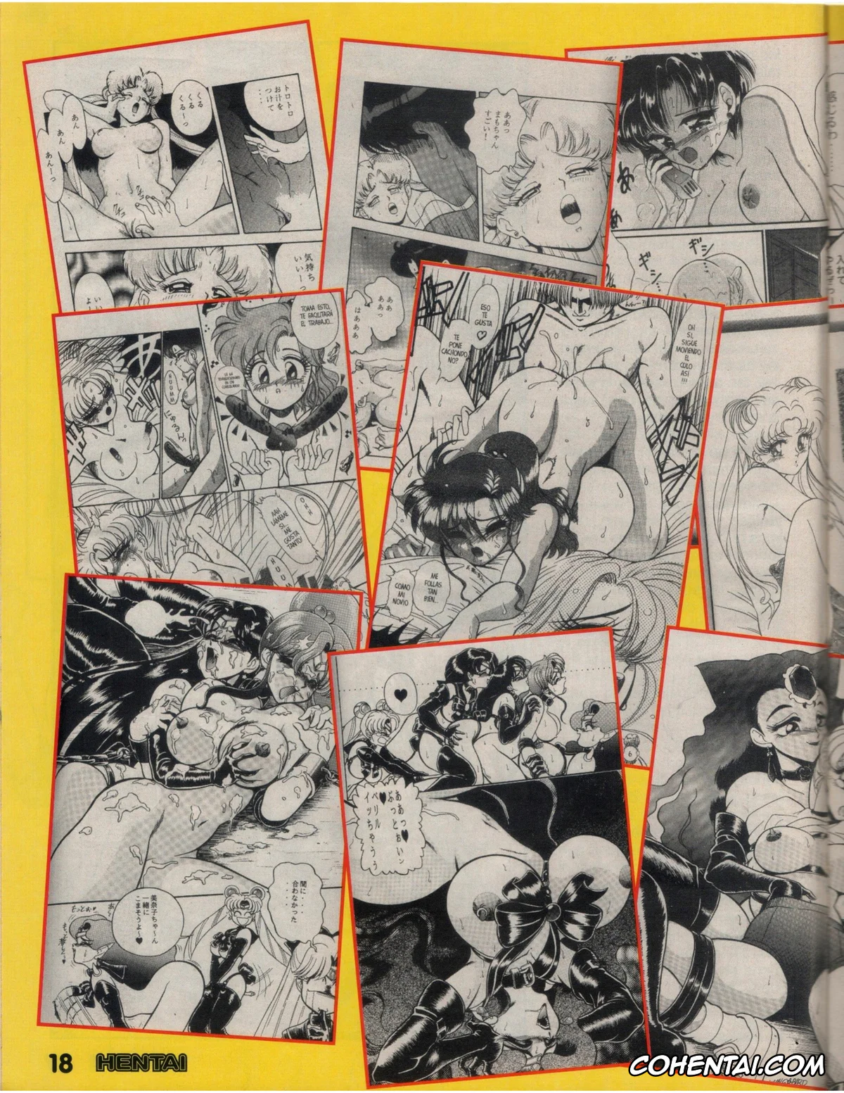 Neon Genesis Evangelion hentai, Sailor Moon | Bishoujo Senshi Sailor Moon hentai, Hentai Nº 1, pagina 18